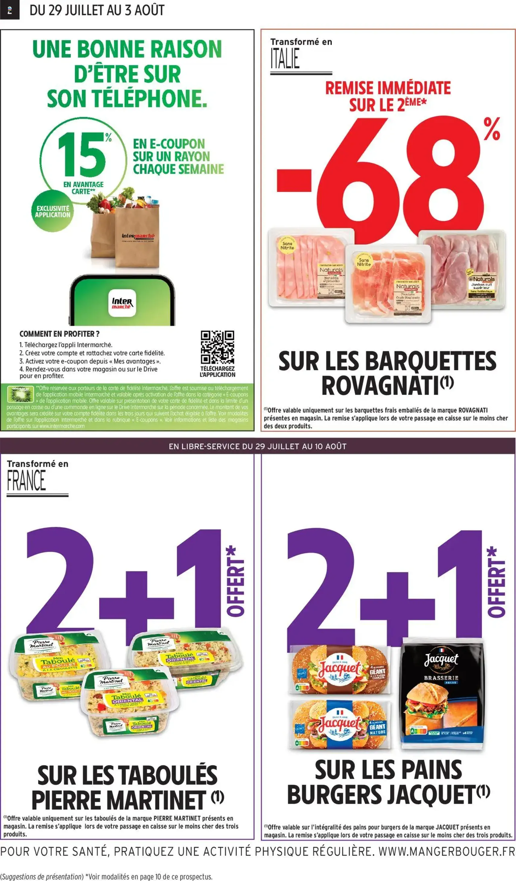 Intermarché catalogue semaine 30 - brochure valable à partir du 29/07/2025, page 2 sur 32 Intermarché catalogue semaine 30 - brochure valable à partir du 29/07/2025, page 2 sur 32