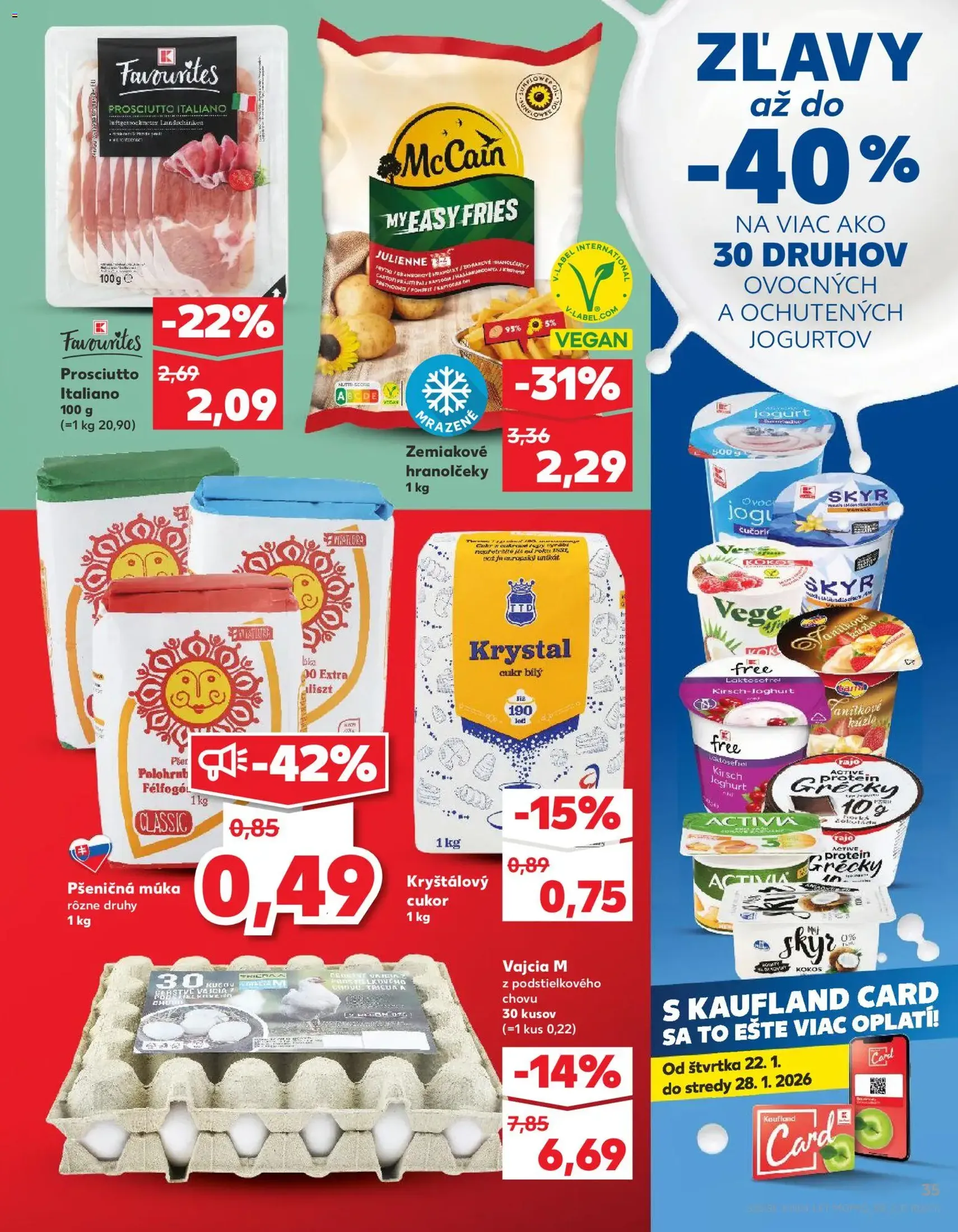 Kaufland SK Akciós újság - 2026.01.22. érvényes szórólap 35 oldal 78 oldalból