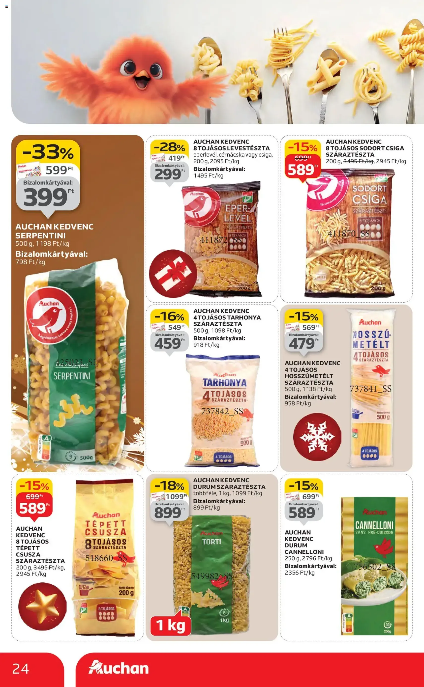 Auchan Akciós újság - 2025.12.11. érvényes szórólap 24 oldal 76 oldalból