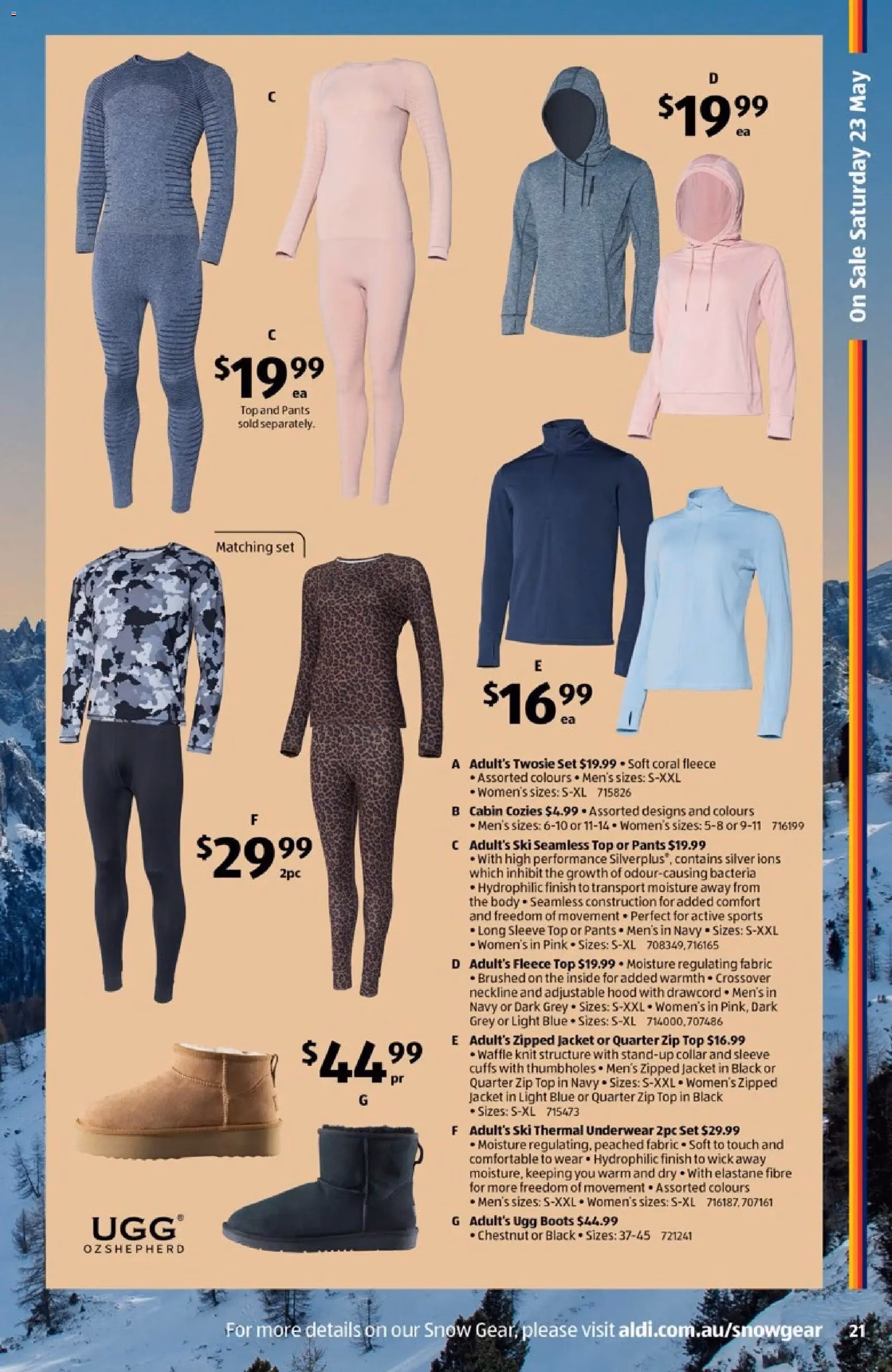 Aldi Snow Gear - valid flyer from 20/05/2026, page 21 of 40