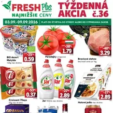 Fresh leták - náhľad letáku platný od 03.09.2026