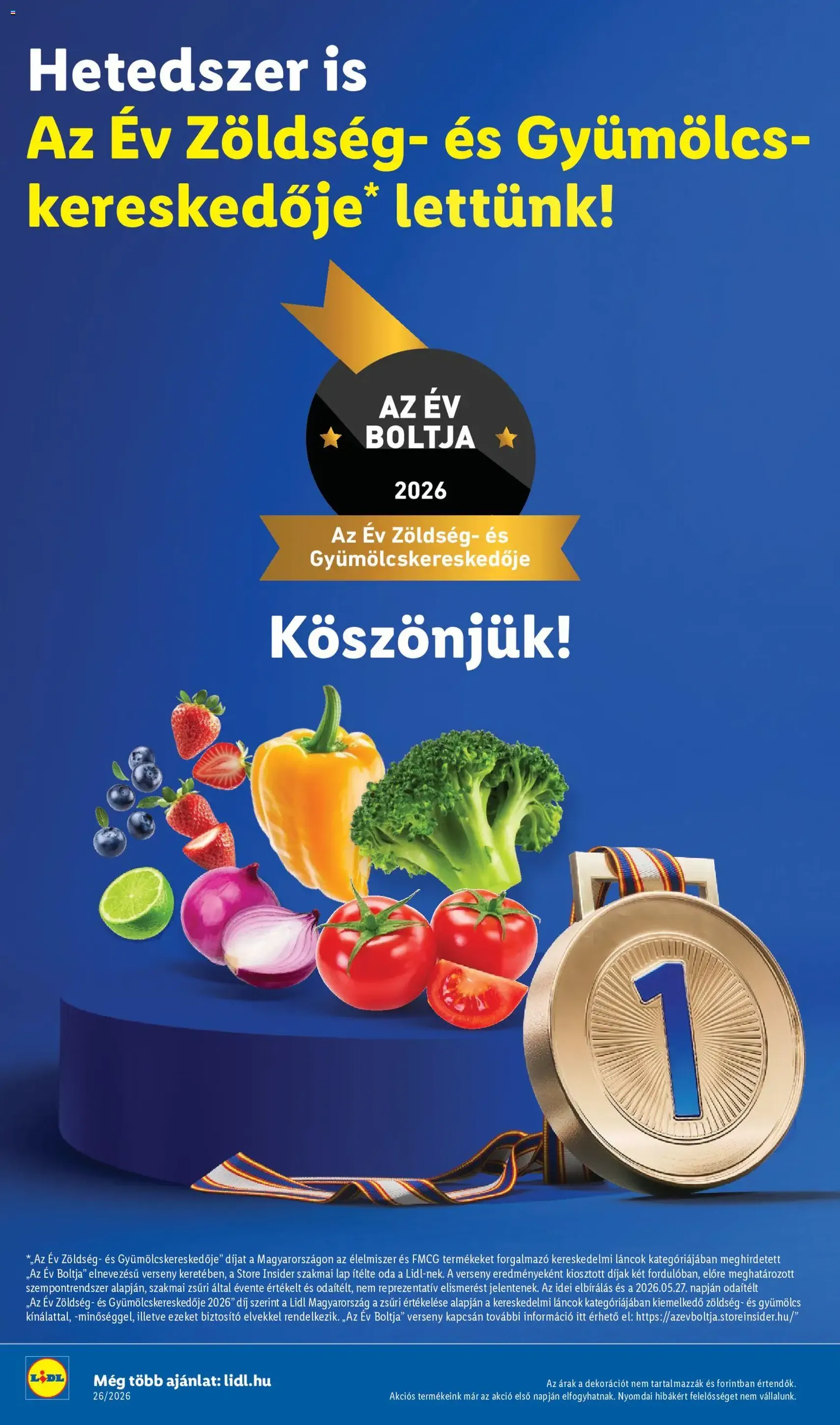 Lidl akciós újság - 2026.06.25. érvényes szórólap 2 oldal 74 oldalból