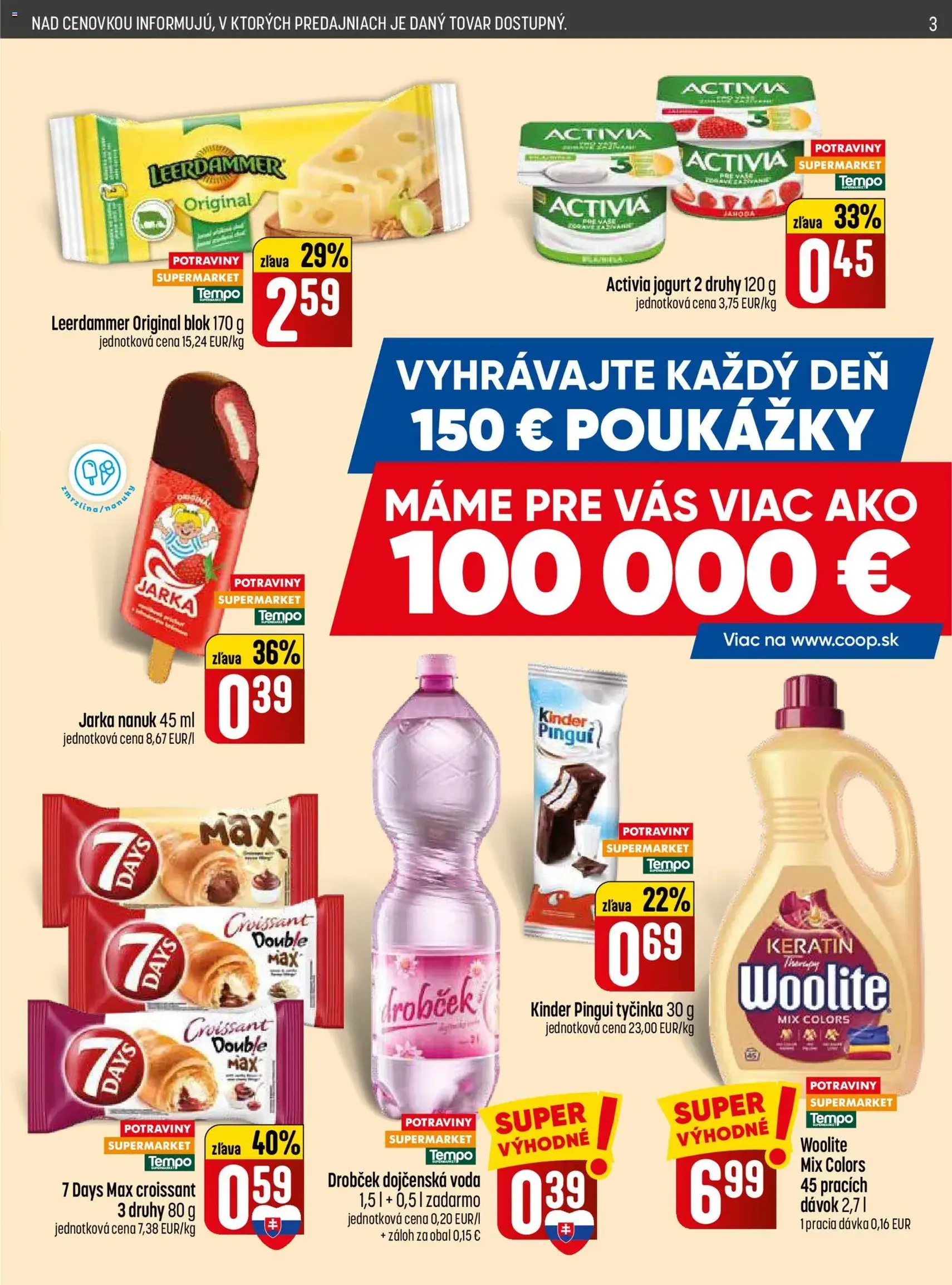 COOP Jednota leták - platný leták od 30.04.2026 strana 3 z 28