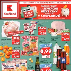Kaufland Bratislava-Avion - náhľad letáku platný od 16.10.2025