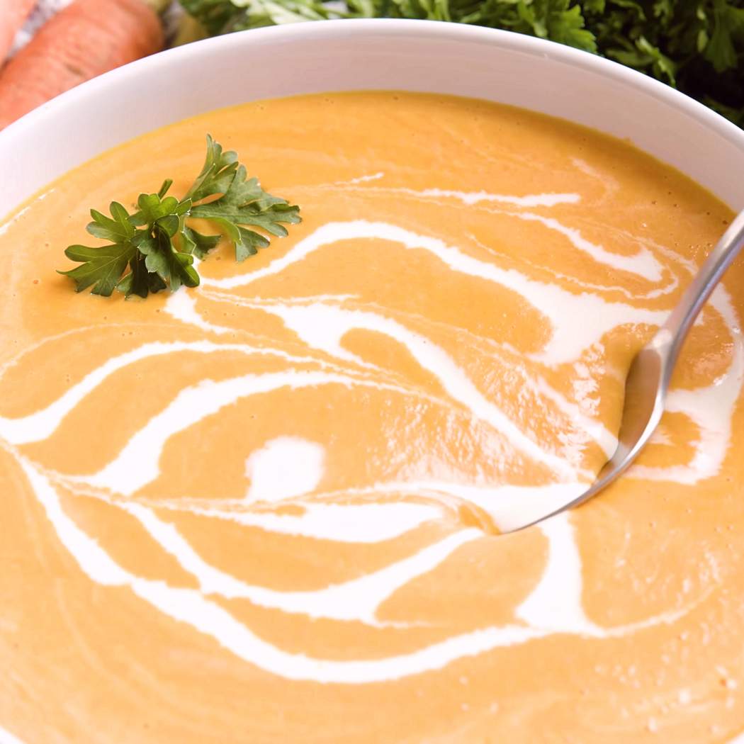 Vellutata di patate e carote