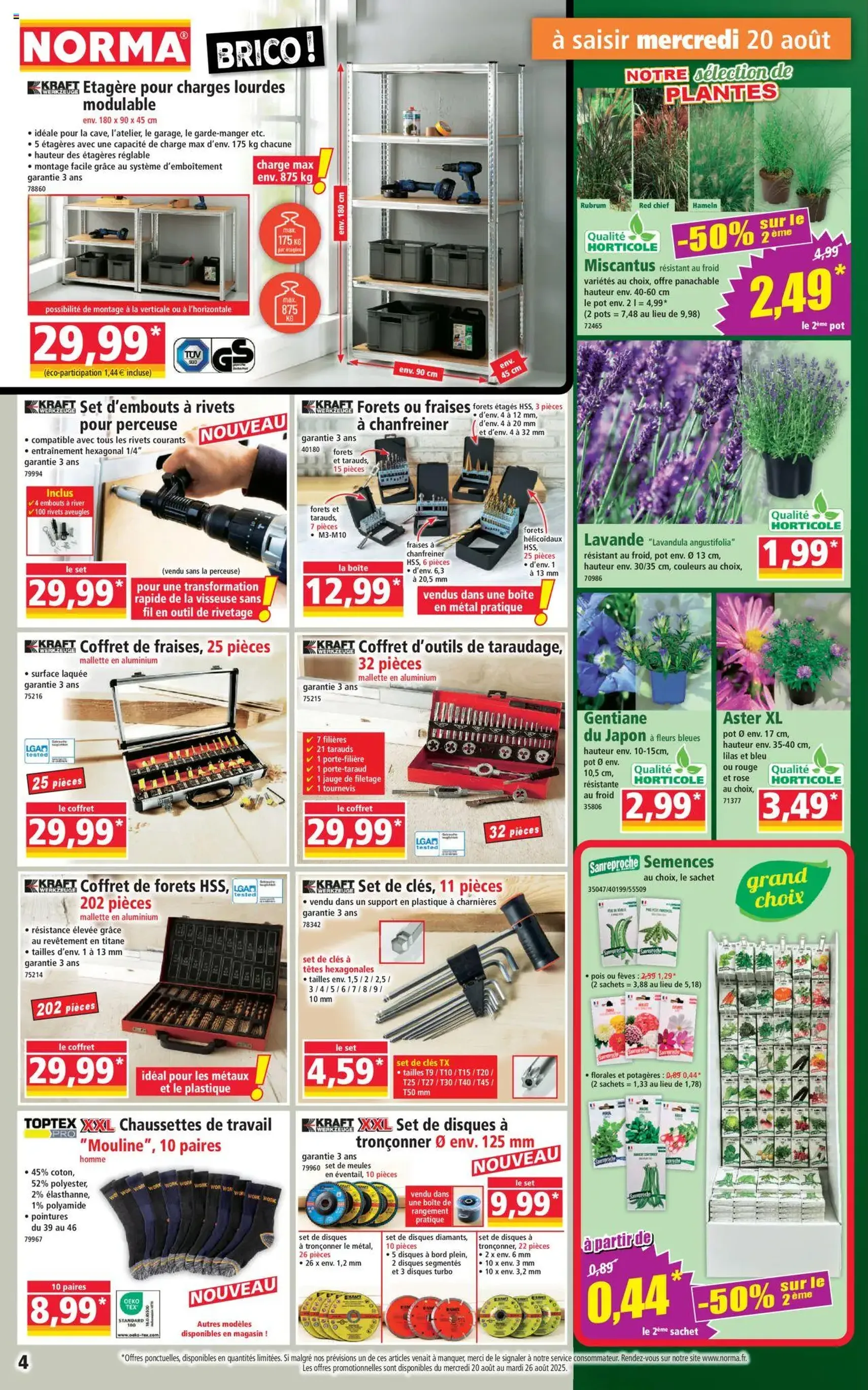 Norma catalogue - brochure valable à partir du 20/08/2025, page 4 sur 12 Norma catalogue - brochure valable à partir du 20/08/2025, page 4 sur 12