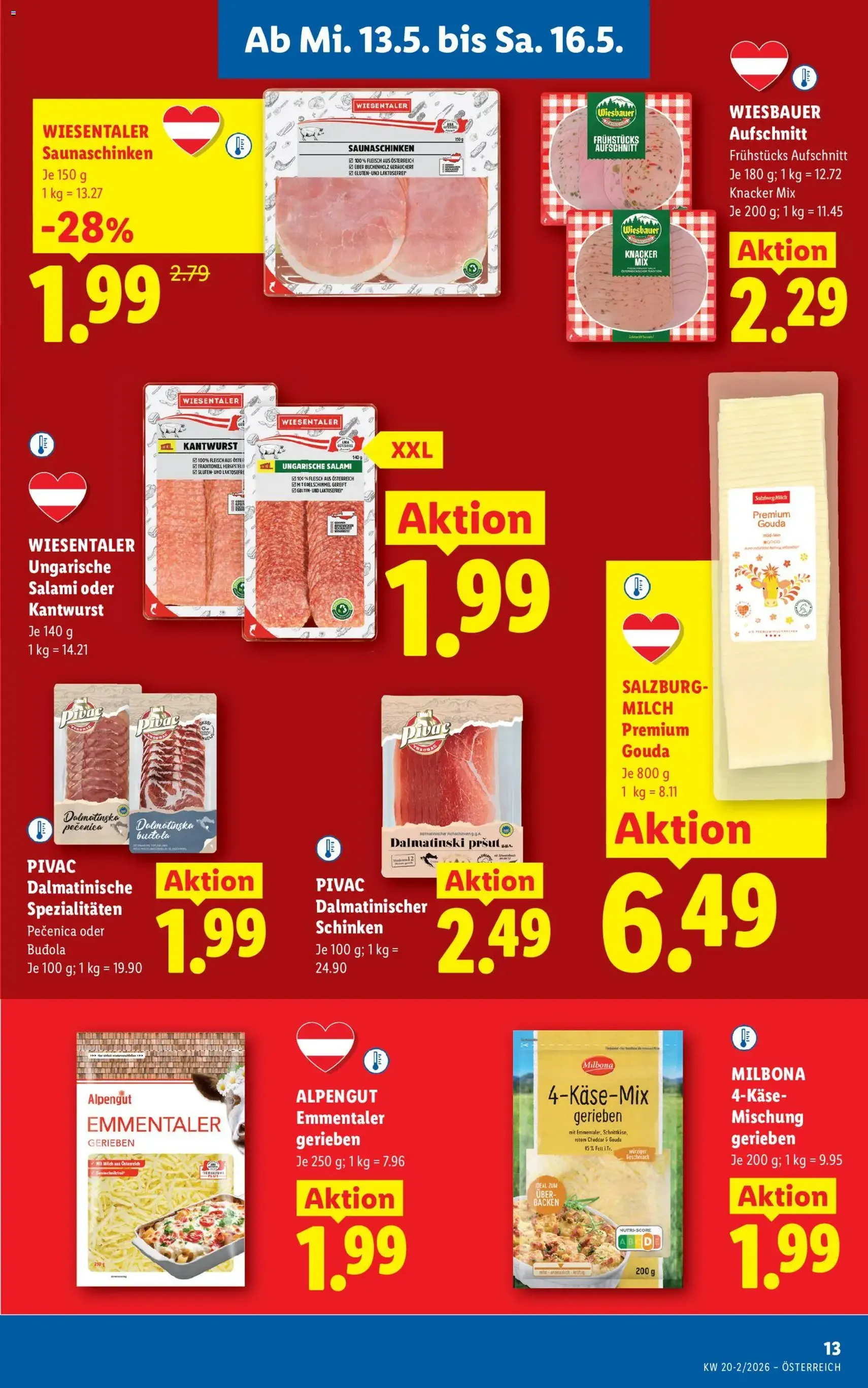 Lidl - Flugblatt - Gültiger Prospekt ab 13.05.2026, Seite 17 von insgesamt 49