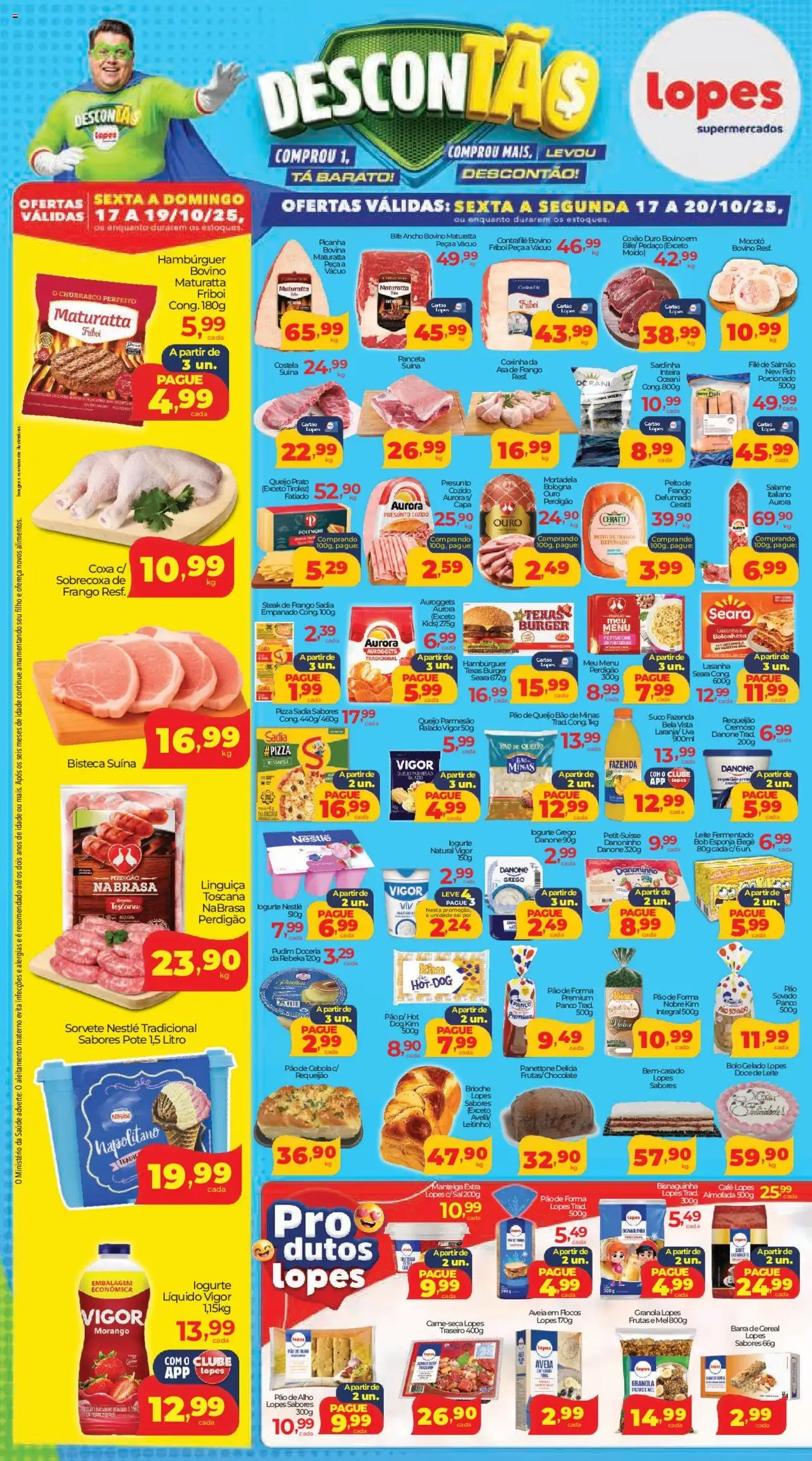 Lopes Supermercados - Ofertas da semana - folheto válido a partir de 17/10/2025 página 2 de 4