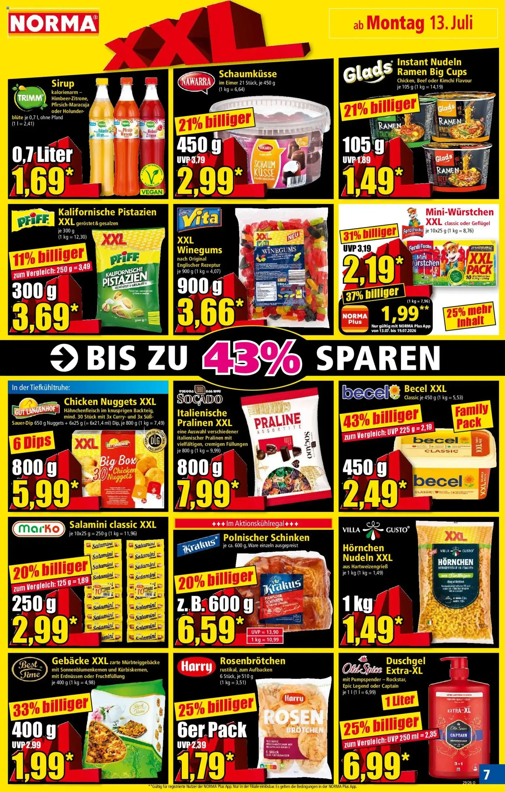 Norma Prospekt - Gültiger Prospekt ab 13.07.2026, Seite 7 von insgesamt 18