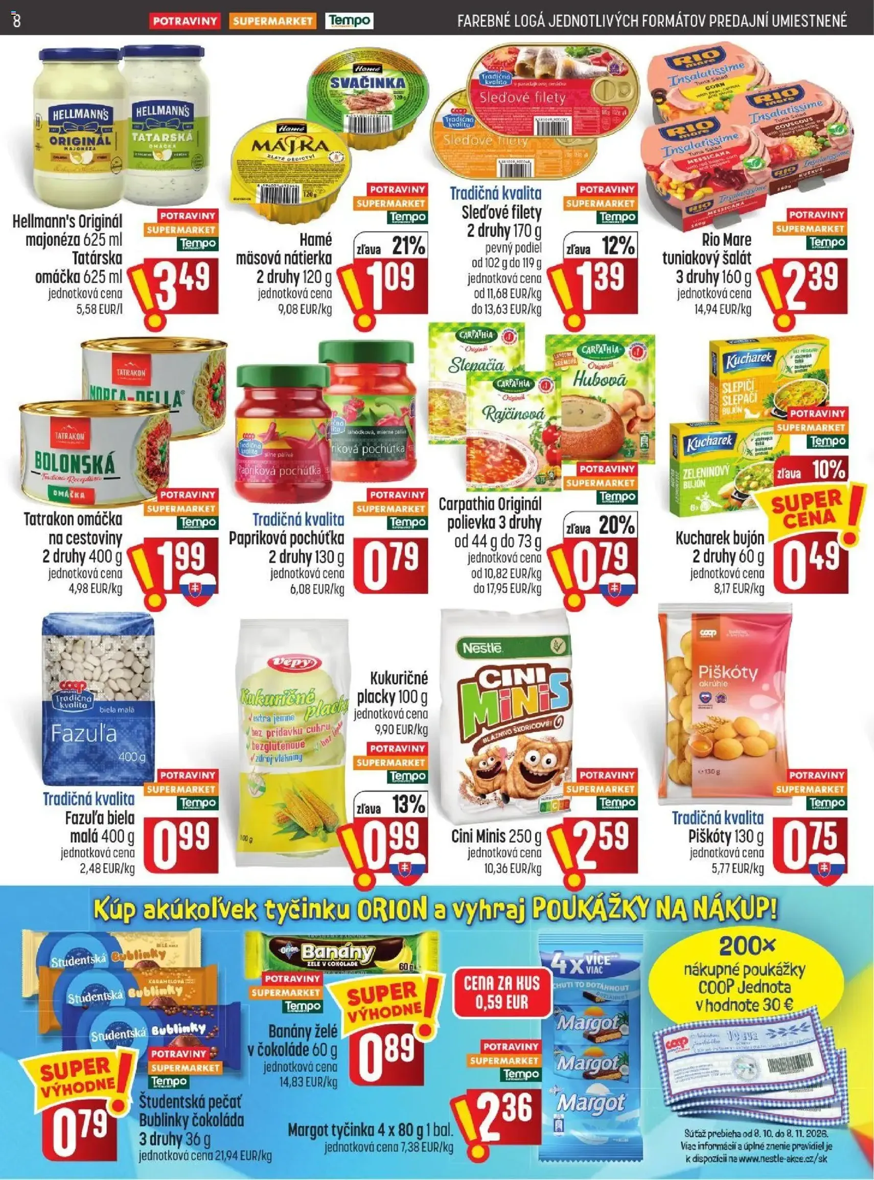 COOP Jednota leták - platný leták od 22.10.2026 strana 8 z 29
