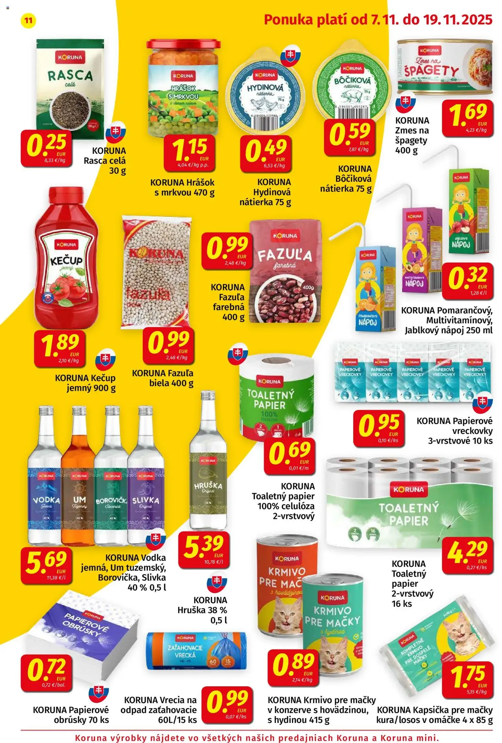 Koruna leták - platný leták od 07.11.2025 strana 11 z 24