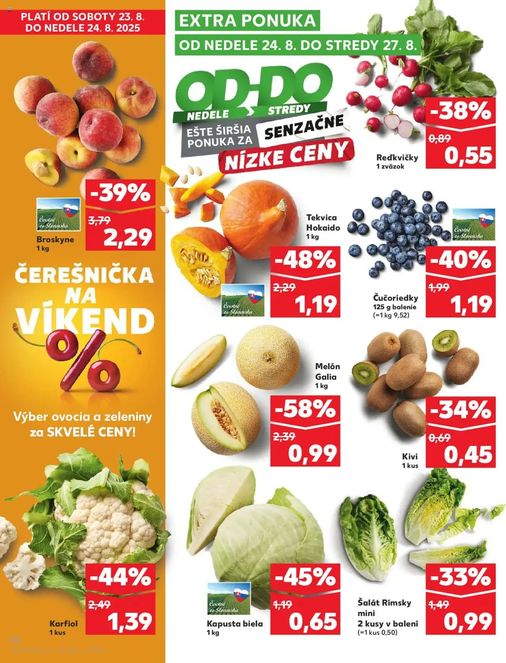 Kaufland SK Bratislava-Devínska Nová Ves - 2025.08.21. érvényes szórólap 72 oldal 78 oldalból