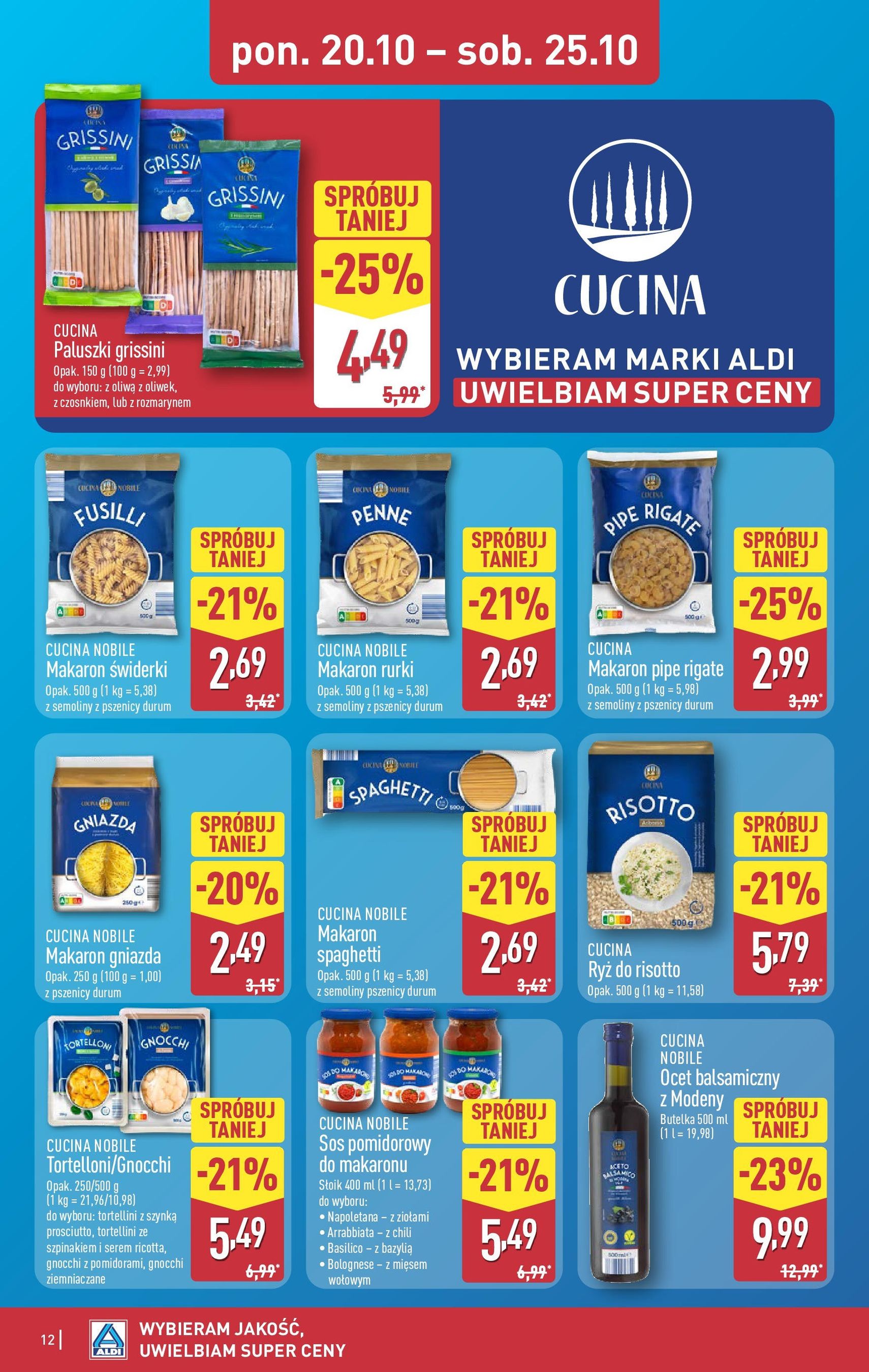 Aldi Gazetka - ważny gazetka od 20.10.2025 strona 12 z 41 Aldi Gazetka - ważny gazetka od 20.10.2025 strona 12 z 41