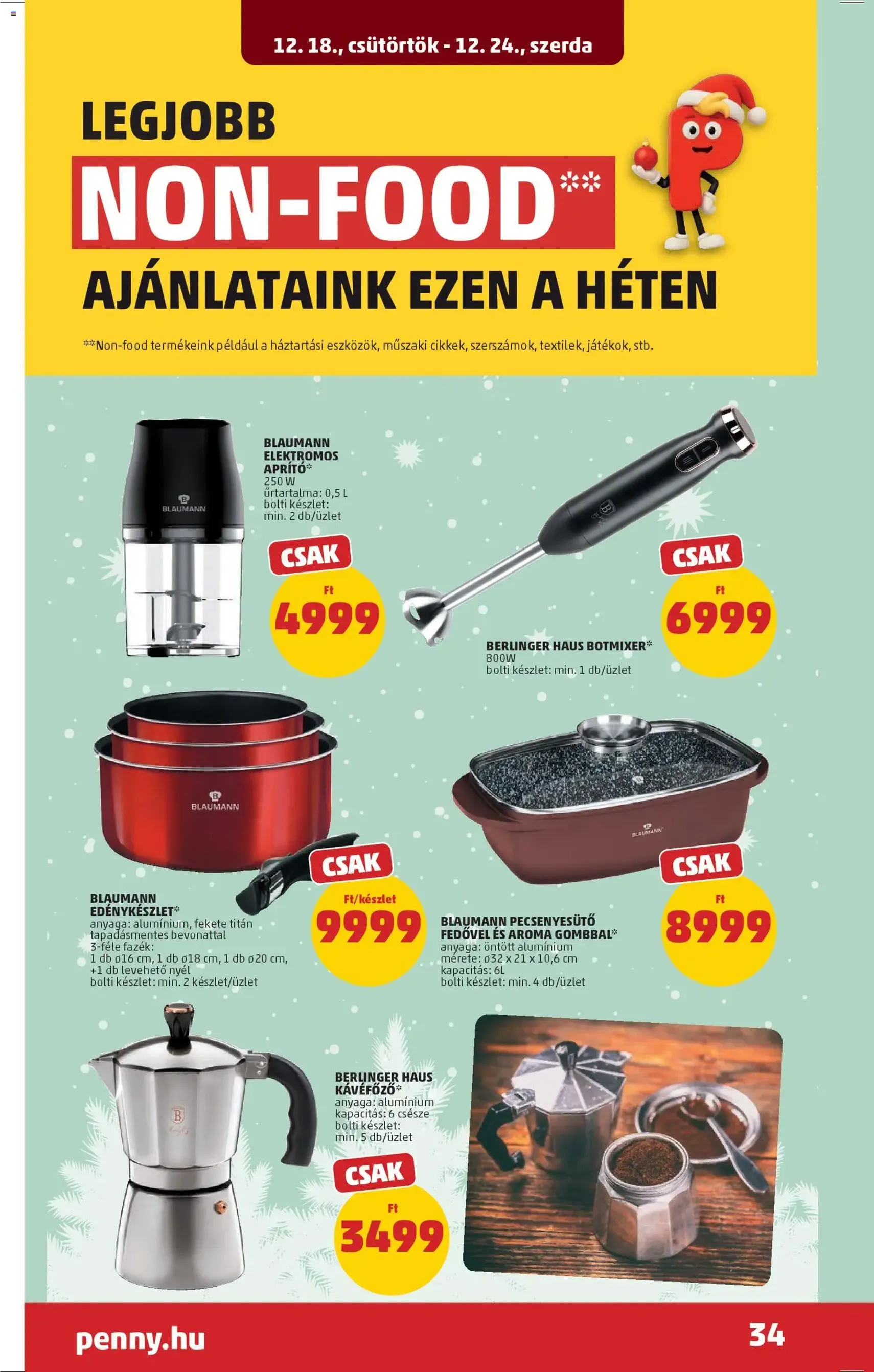 PENNY Akciós újság - 2025.12.18. érvényes szórólap 39 oldal 47 oldalból