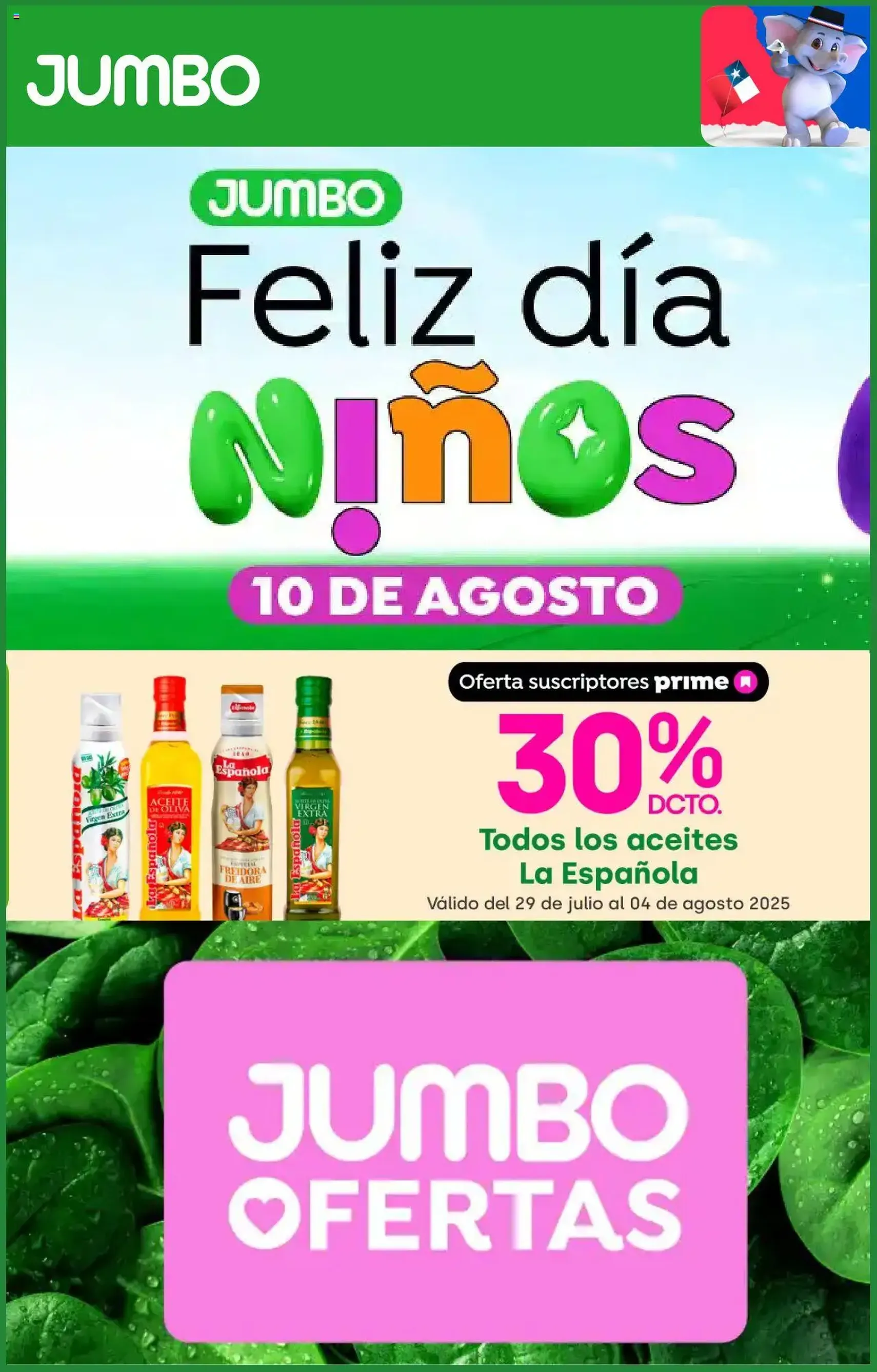 Jumbo ofertas - folleto válido desde 28.07.2025 página 1 de 5