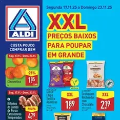 Aldi folheto - pré-visualização do folheto, válido a partir de 17/11/2025