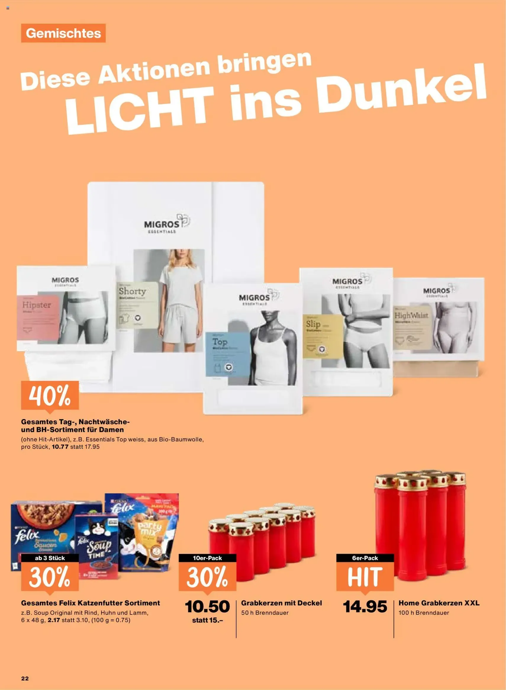 Migros aktionen - Gültiger Prospekt ab 22.10.2026, Seite 22 von insgesamt 24