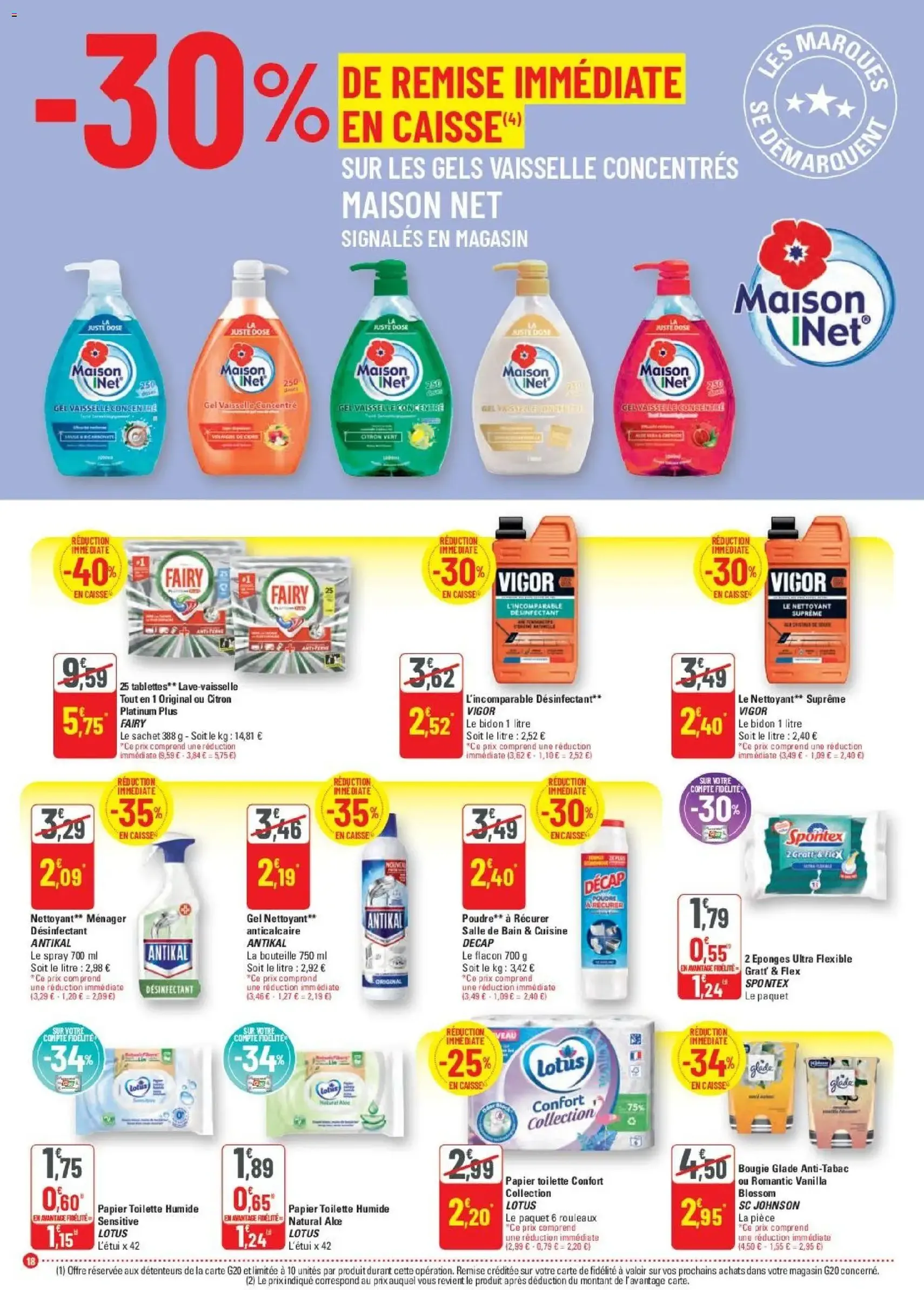 G20 Supermarchés catalogue - brochure valable à partir du 07/10/2026, page 18 sur 20