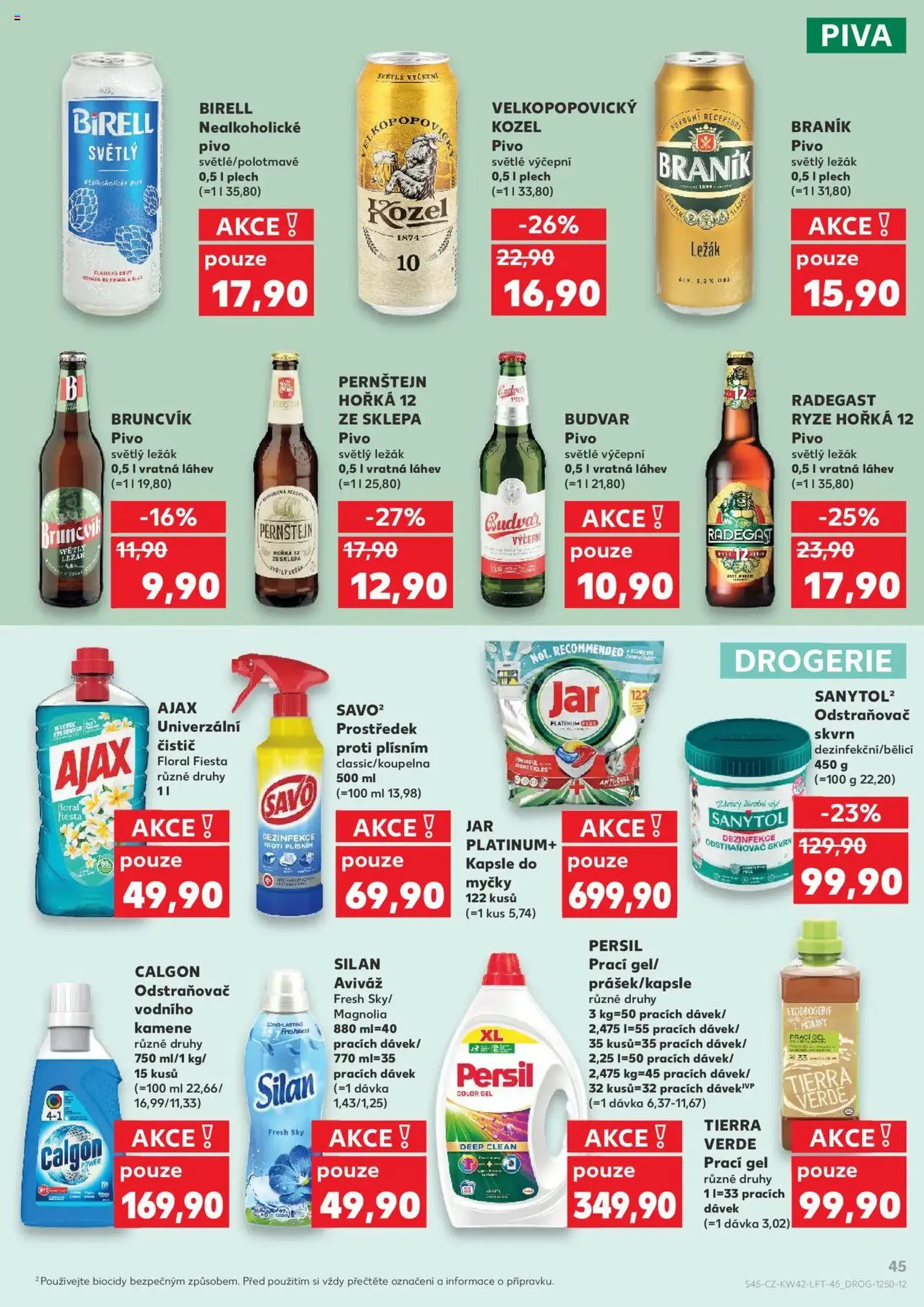 Kaufland leták - platný leták od 15.10.2025 strana 45 z 90 Kaufland leták - platný leták od 15.10.2025 strana 45 z 90