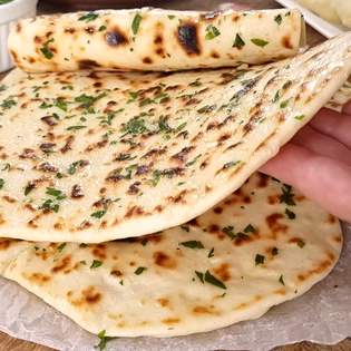 Recipe preview Naan bread recipe