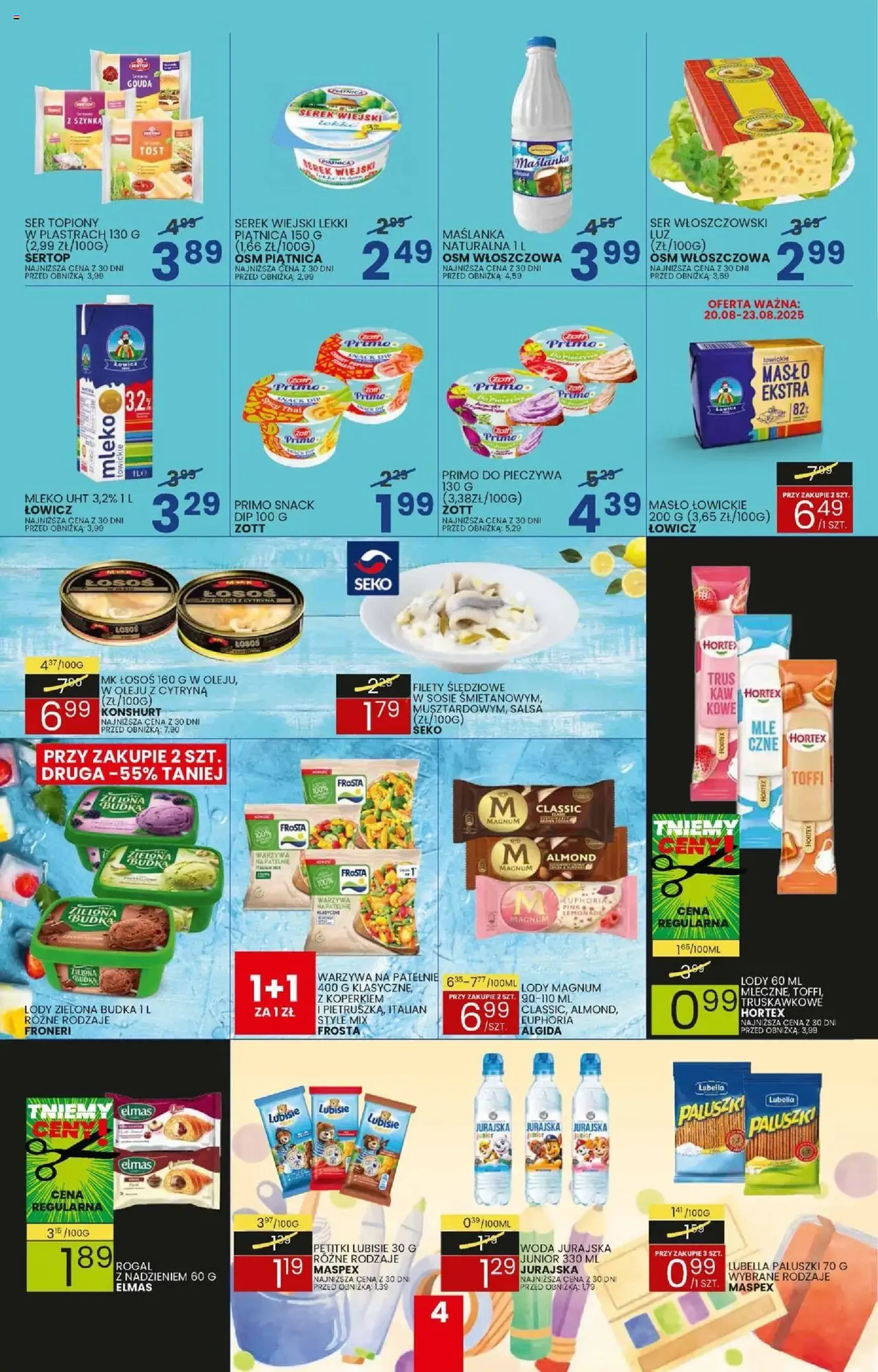 Wafelek Gazetka - ważny gazetka od 18.08.2025 strona 4 z 8 Wafelek Gazetka - ważny gazetka od 18.08.2025 strona 4 z 8