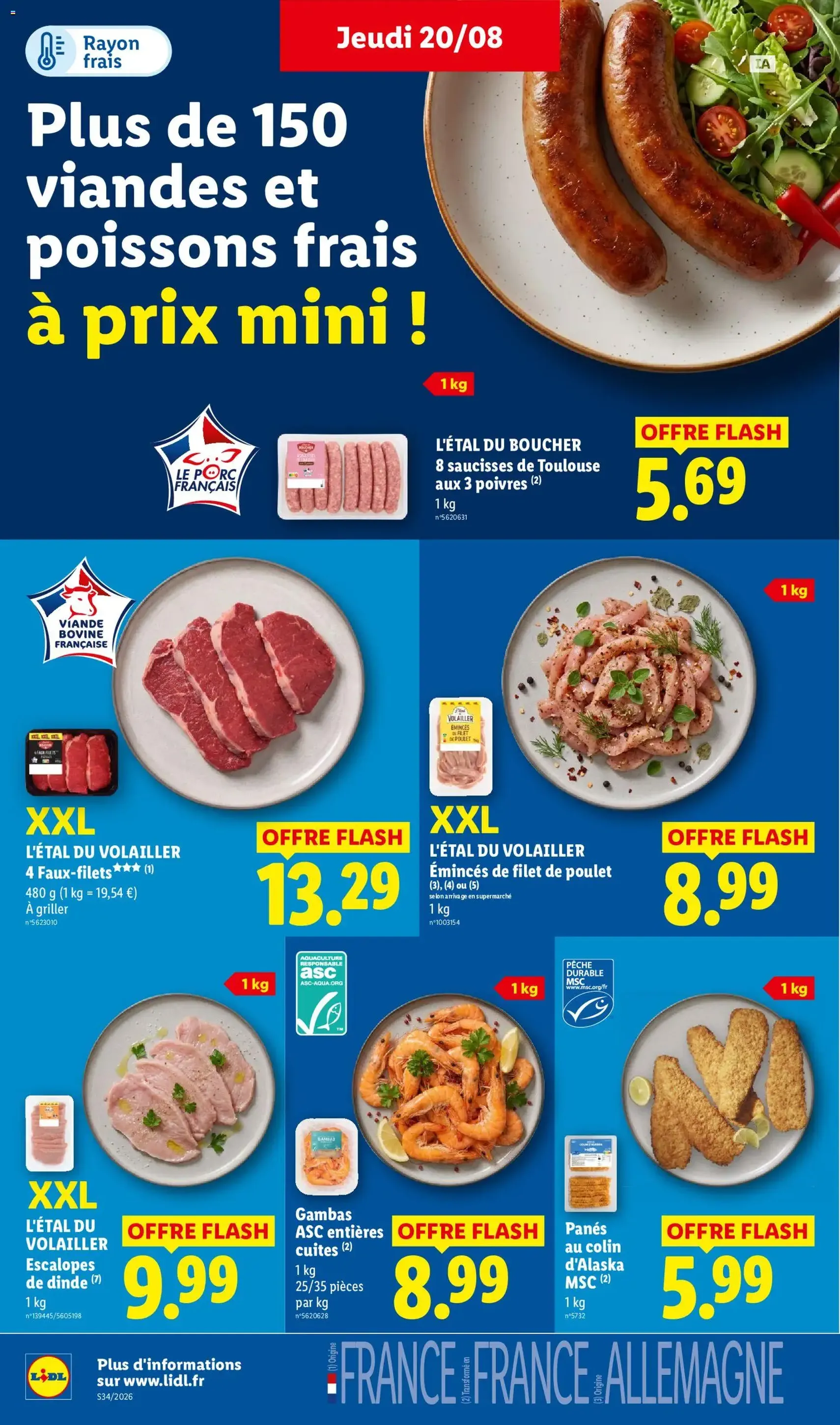 LIDL catalogue - brochure valable à partir du 20/08/2026, page 10 sur 54