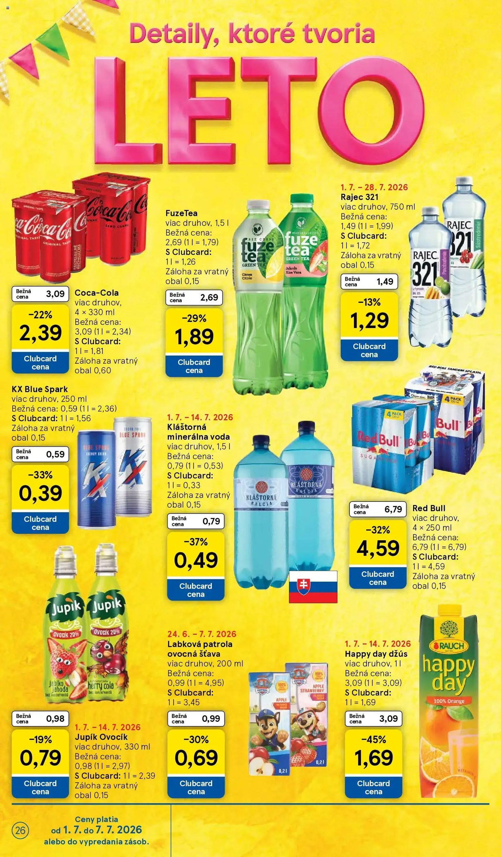 Tesco Hypermarket - leták - platný leták od 01.07.2026 strana 26 z 48