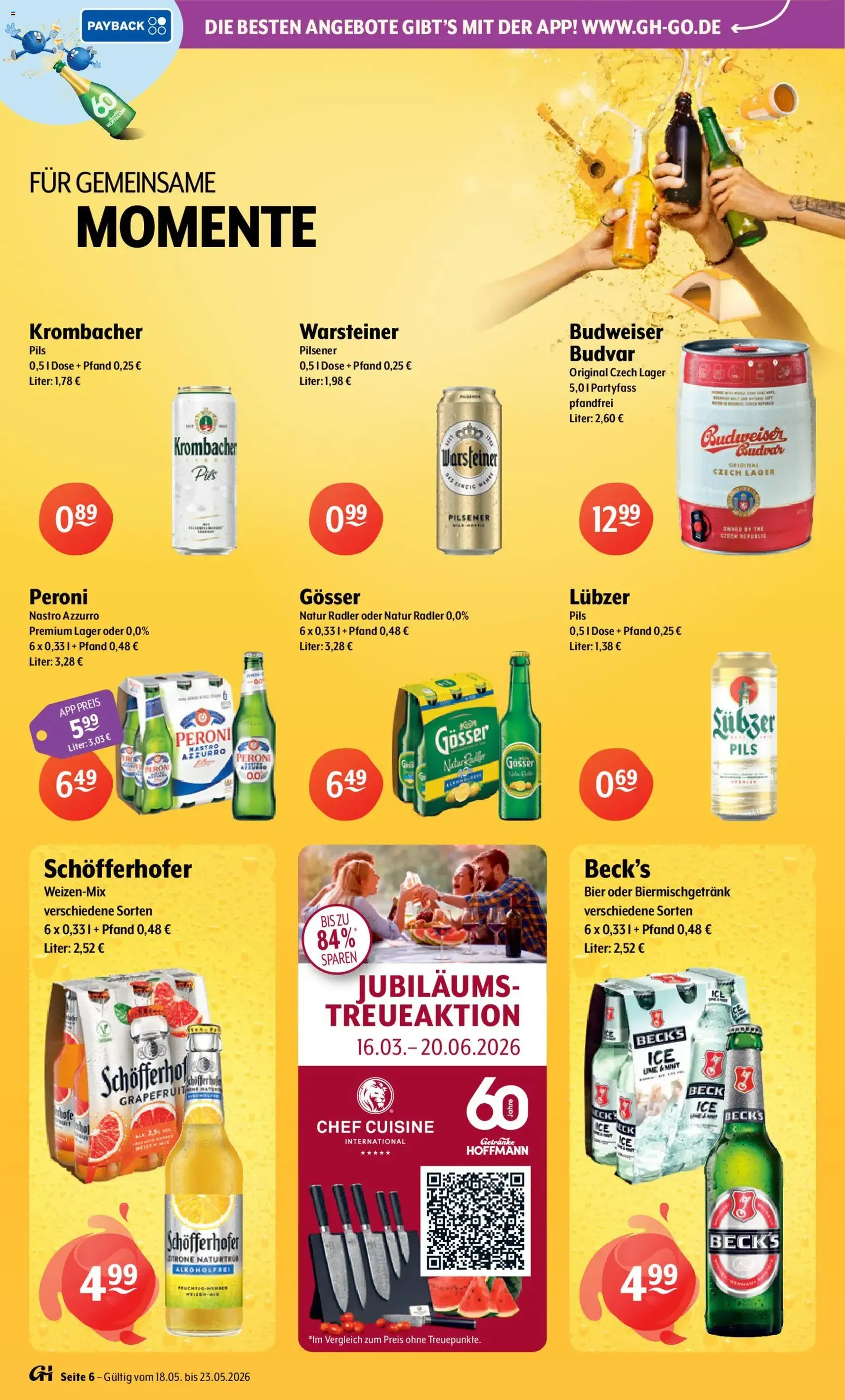 Trink und Spare Prospekt - Gültiger Prospekt ab 18.05.2026, Seite 6 von insgesamt 8