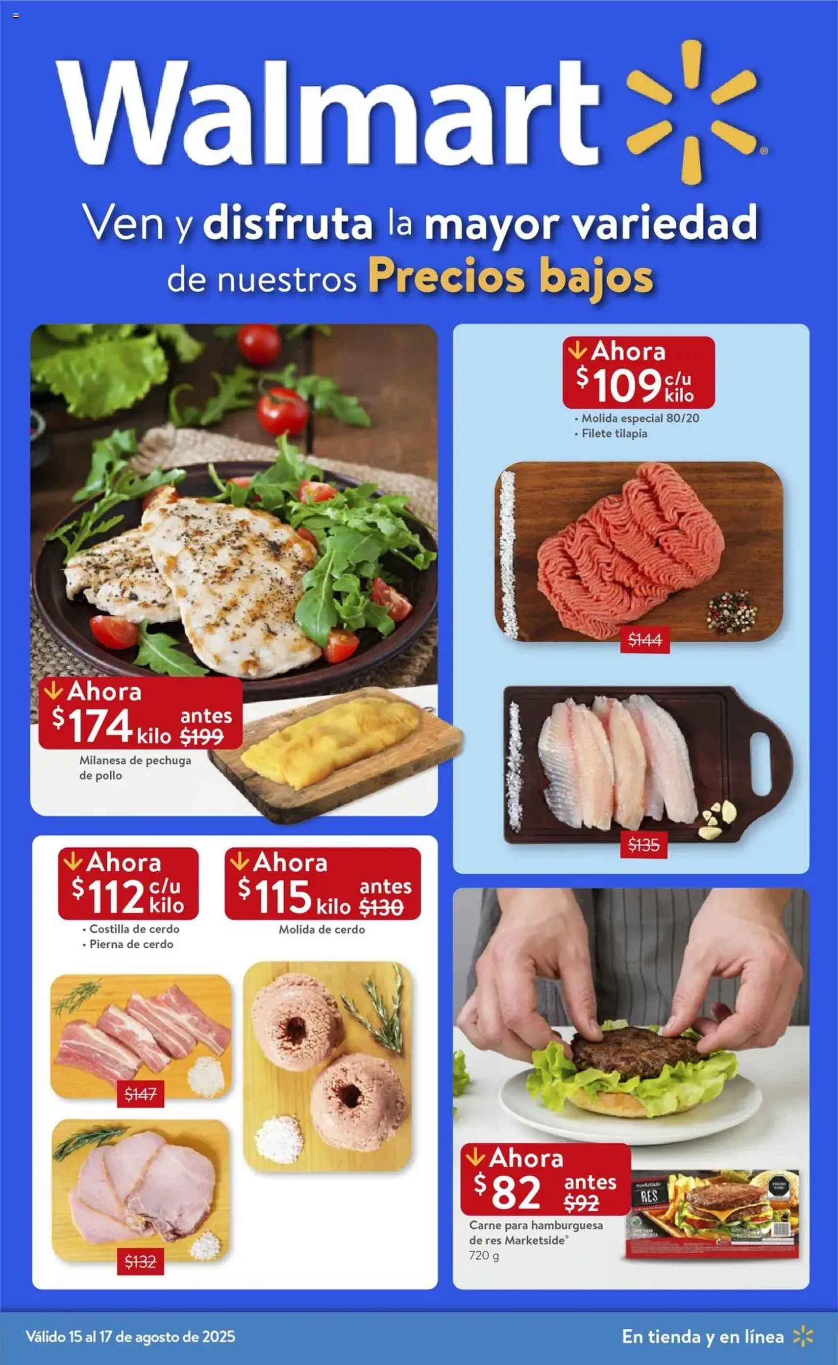 Walmart - Folleto Precios Bajos - folleto válido desde 15/08/2025 página 1 de 3