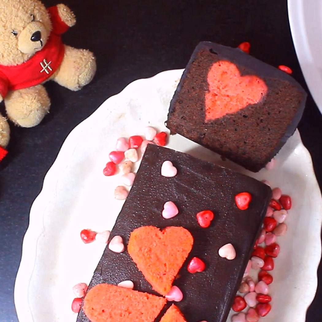 Plumcake con cuore