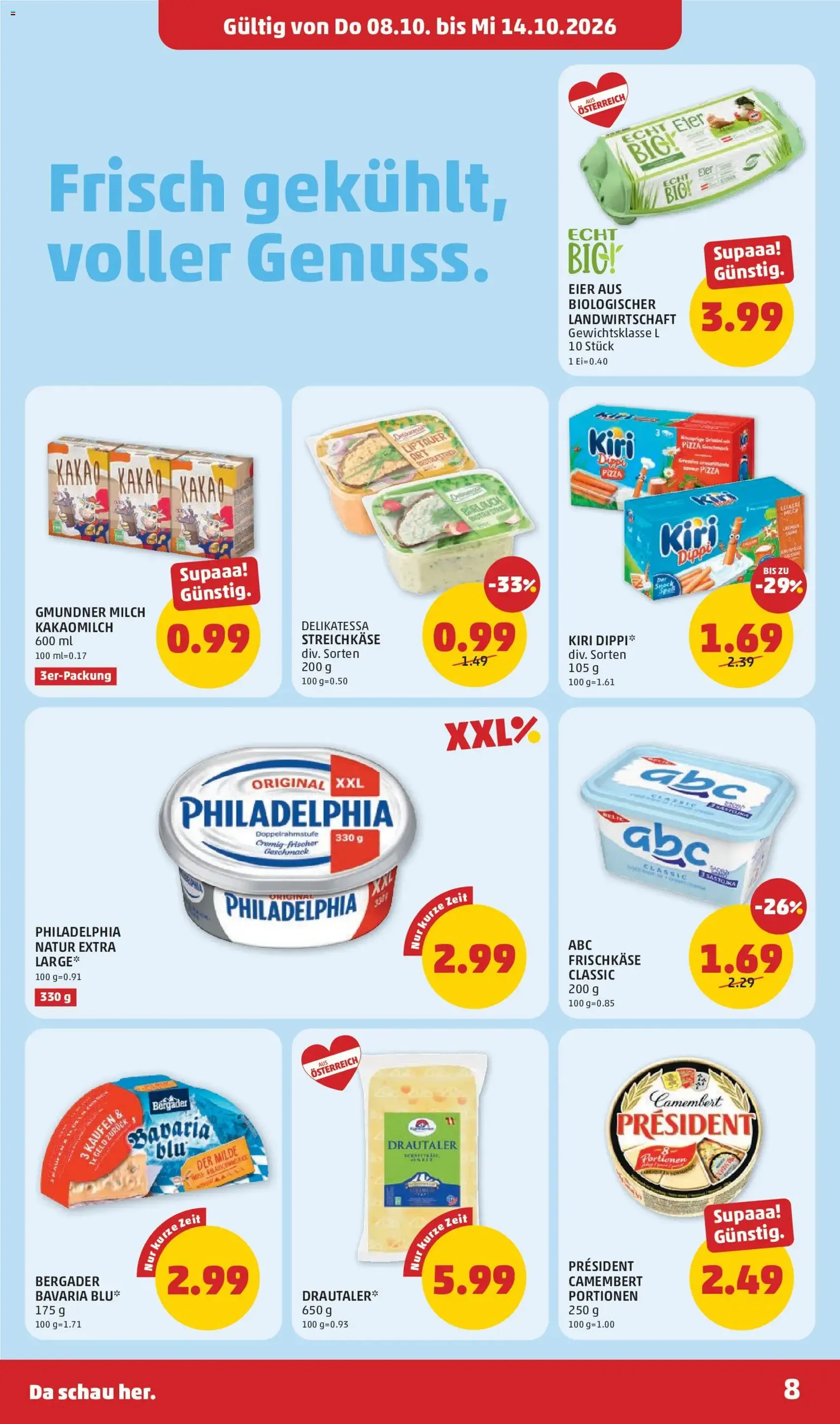 Penny Markt Flugblatt - Gültiger Prospekt ab 04.10.2026, Seite 8 von insgesamt 32