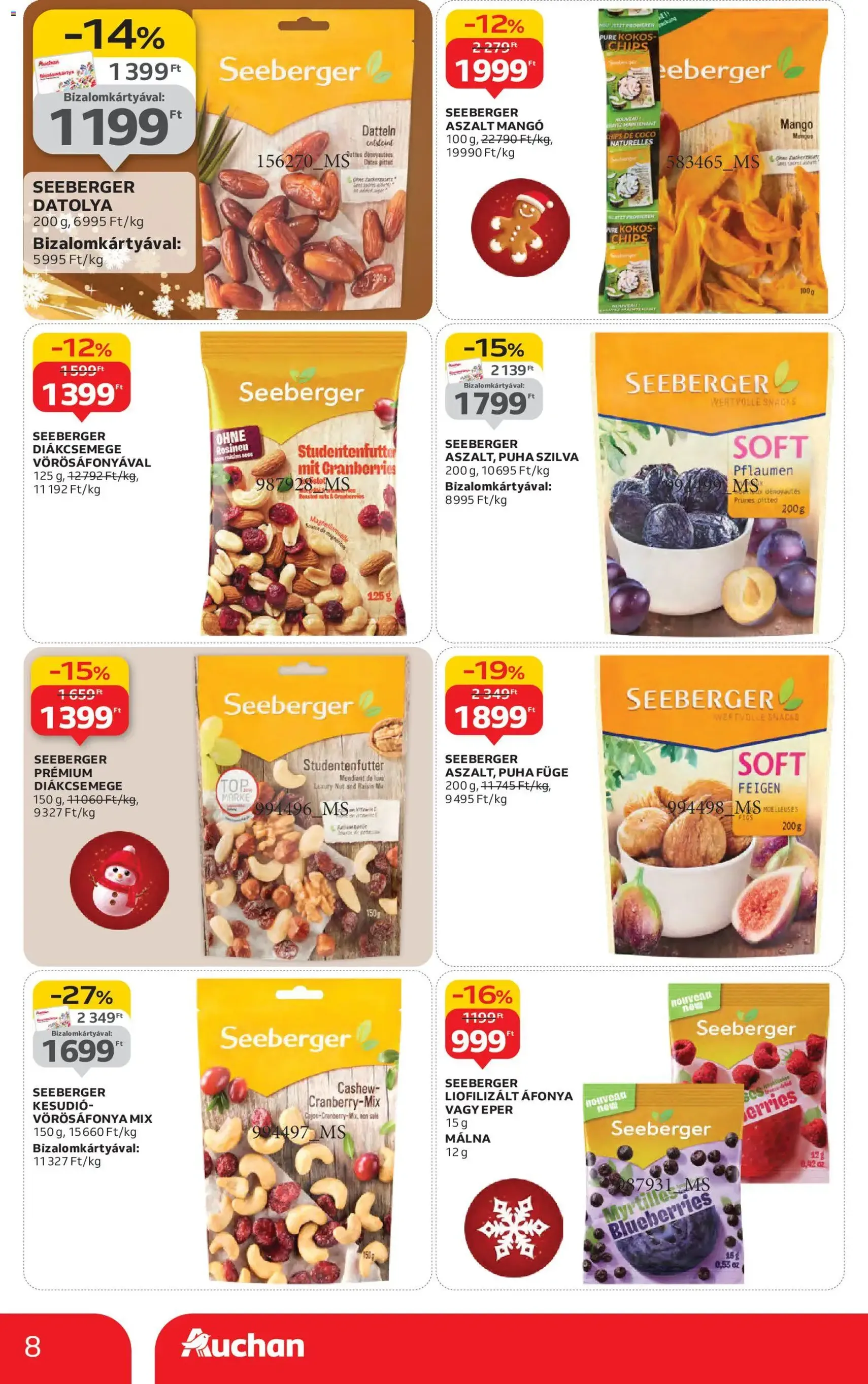 Auchan Akciós újság - 2025.12.11. érvényes szórólap 8 oldal 76 oldalból