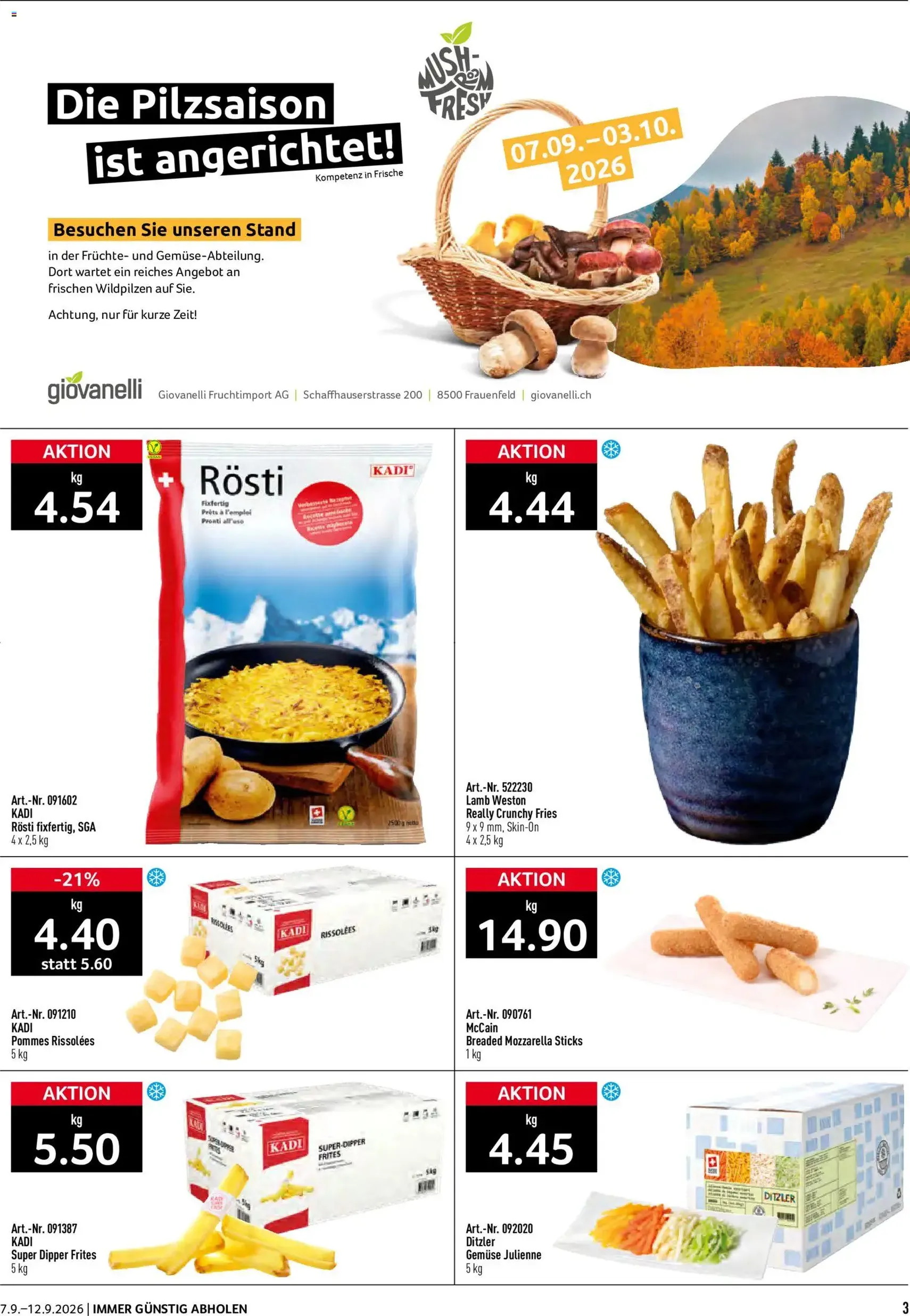 Prodega aktionen - Gültiger Prospekt ab 07.09.2026, Seite 3 von insgesamt 40