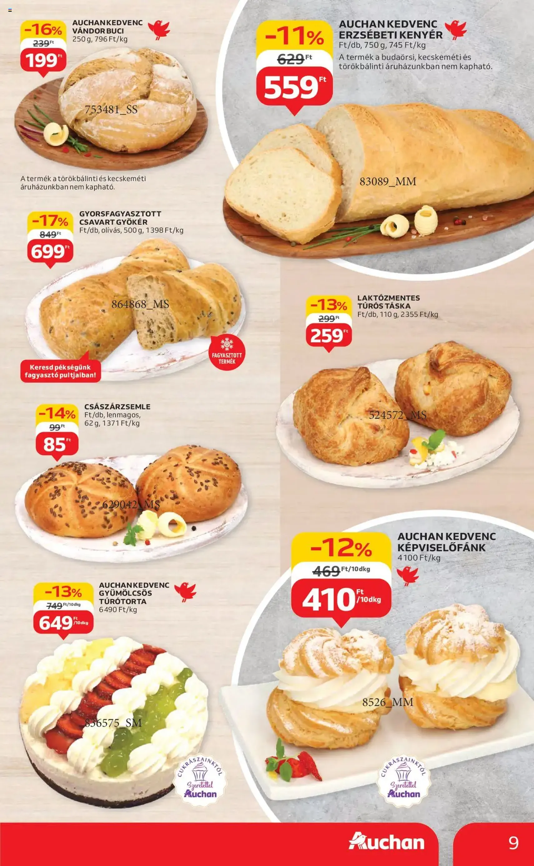 Auchan Akciós újság - 2025.08.14. érvényes szórólap 9 oldal 54 oldalból Auchan Akciós újság - 2025.08.14. érvényes szórólap 9 oldal 54 oldalból
