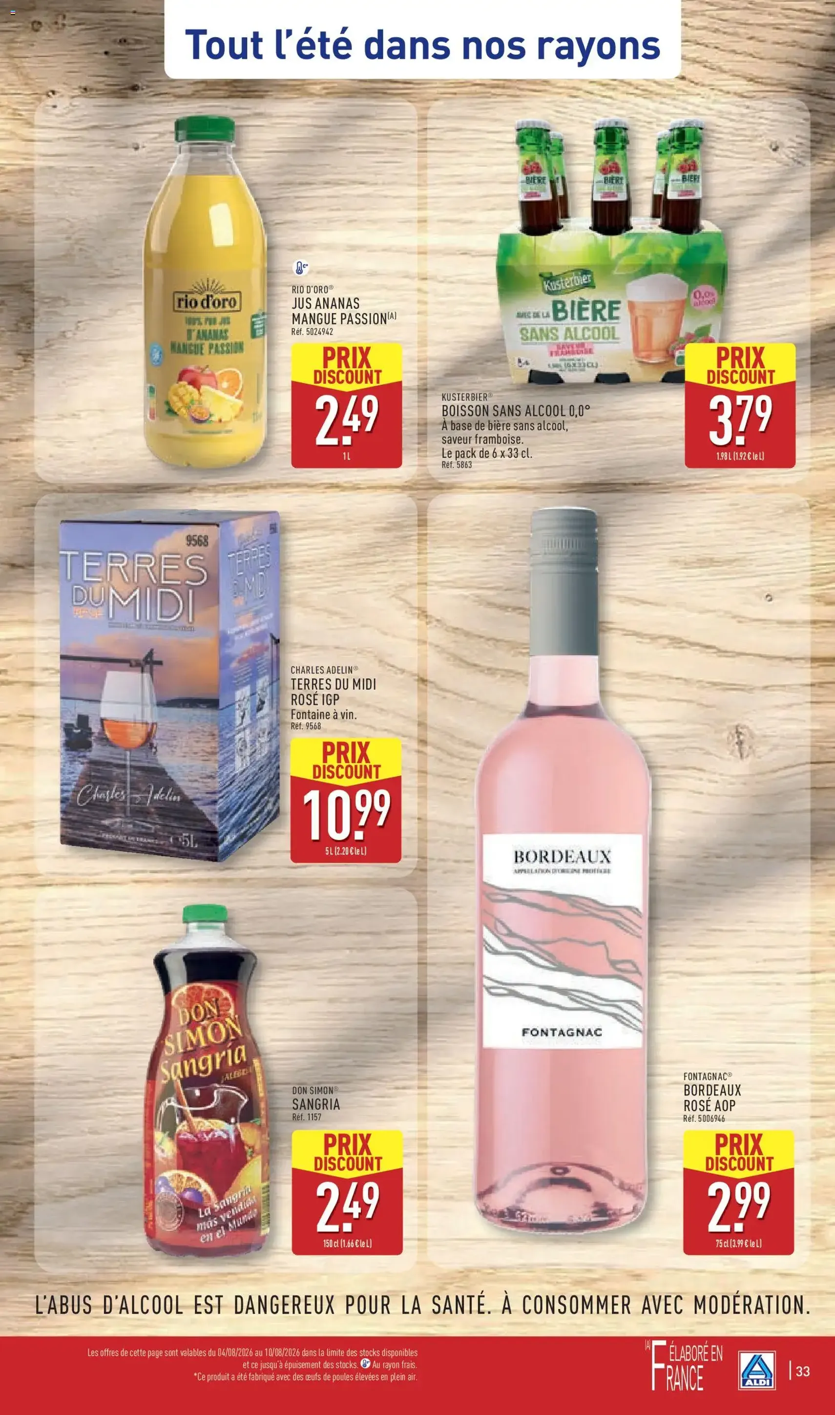 Aldi catalogue - brochure valable à partir du 04/08/2026, page 35 sur 55