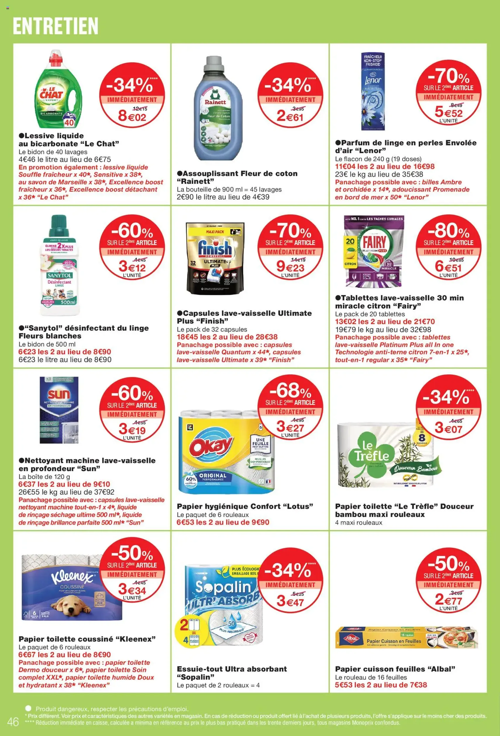 Monoprix catalogue - brochure valable à partir du 08/09/2026, page 46 sur 59