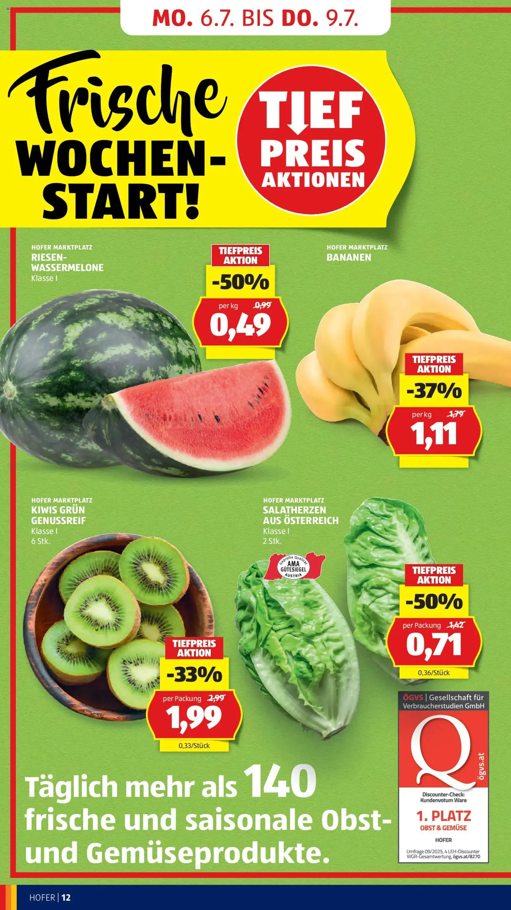 Hofer Flugblatt - Gültiger Prospekt ab 03.07.2026, Seite 16 von insgesamt 39