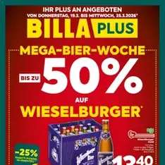 Billa Plus Flugblatt - Prospekt Vorschau gültig ab 19.03.2026