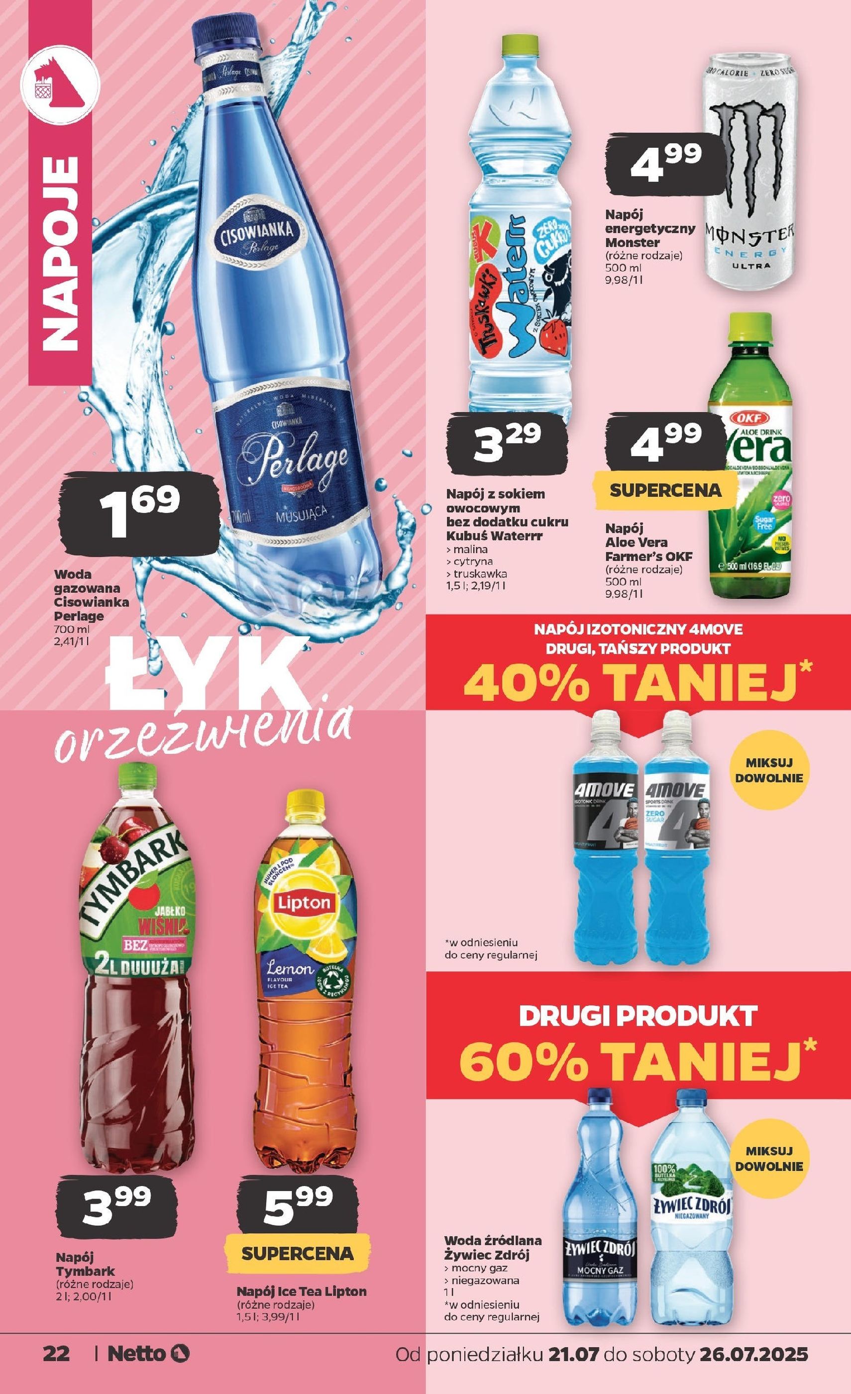 Netto gazetka - Spożywcza - ważny gazetka od 21.07.2025 strona 22 z 31