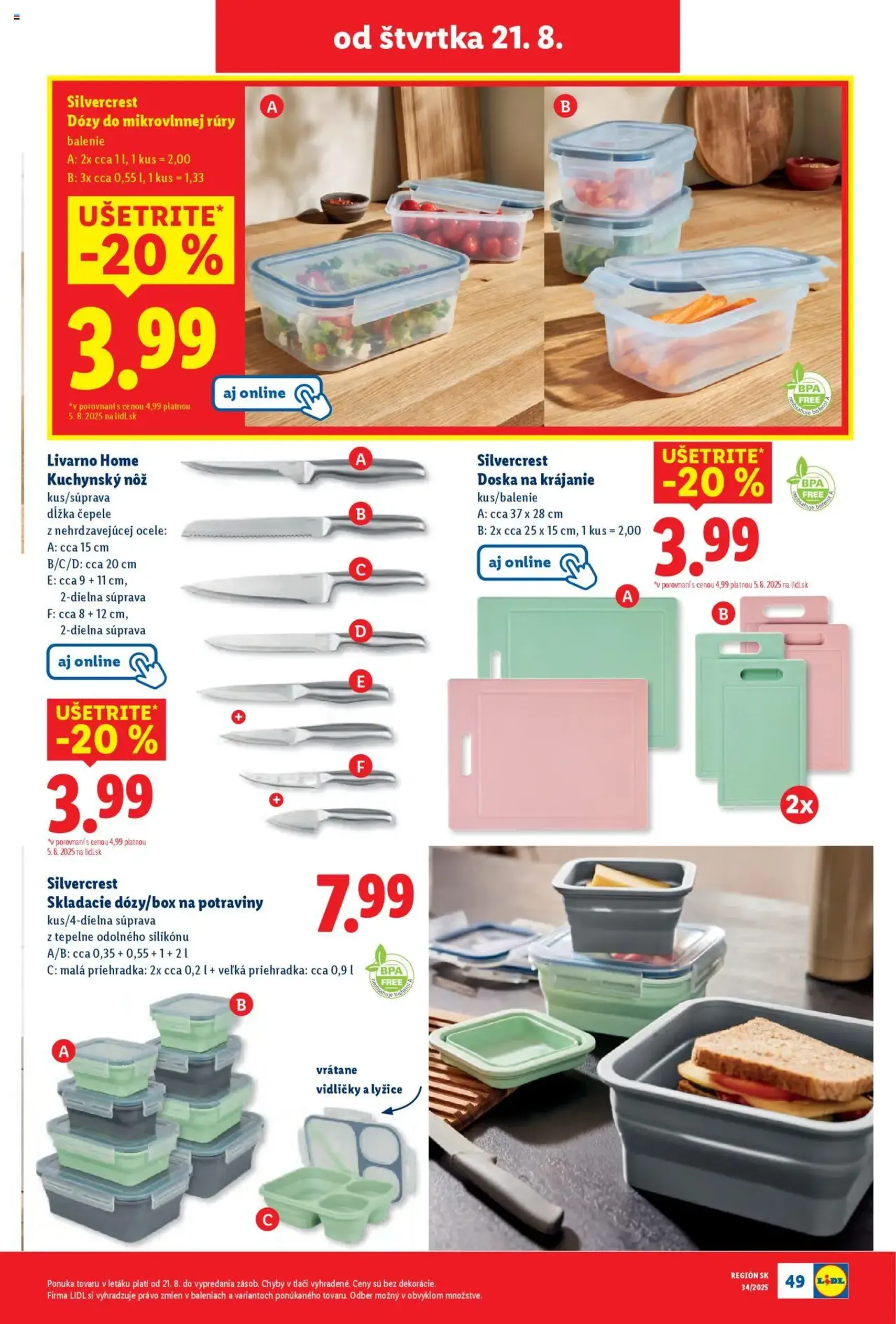 Lidl leták - platný leták od 18.08.2025 strana 81 z 97 Lidl leták - platný leták od 18.08.2025 strana 81 z 97