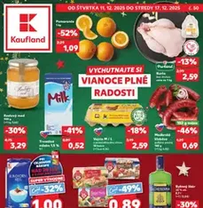 Kaufland leták - náhľad letáku platný od 11.12.2025