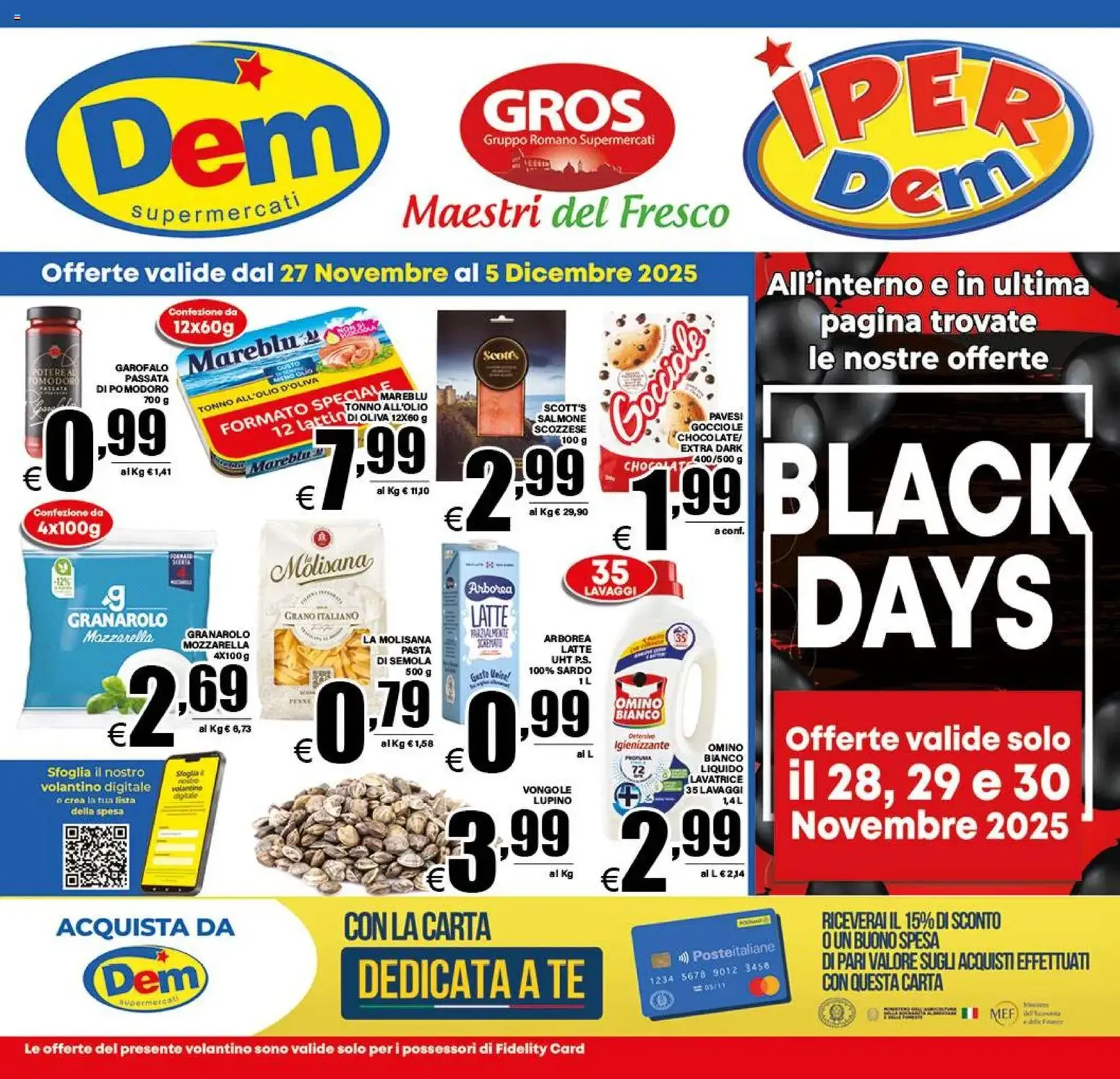 DEM - Black Friday - volantino valido dal 27/11/2025 pagina 1 di 20