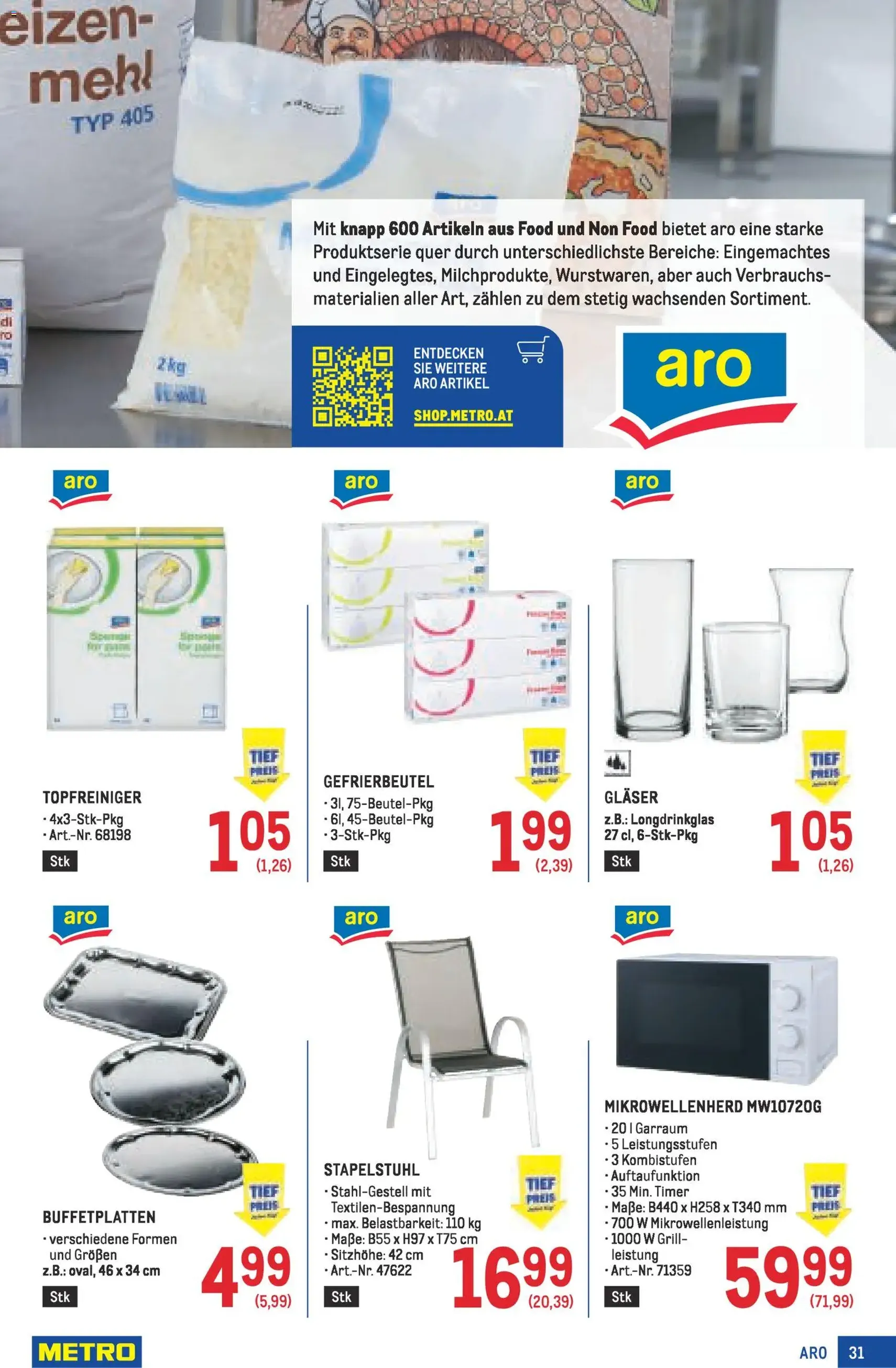 Metro angebote Profi - Gültiger Prospekt ab 05.03.2026, Seite 31 von insgesamt 72