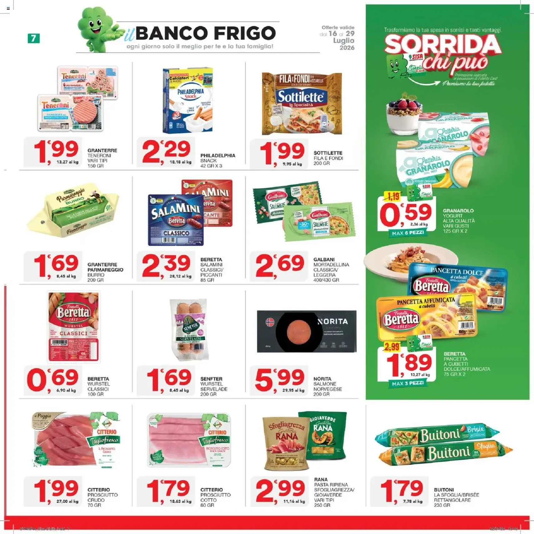 SISA volantino - volantino valido dal 16/07/2026 pagina 7 di 24