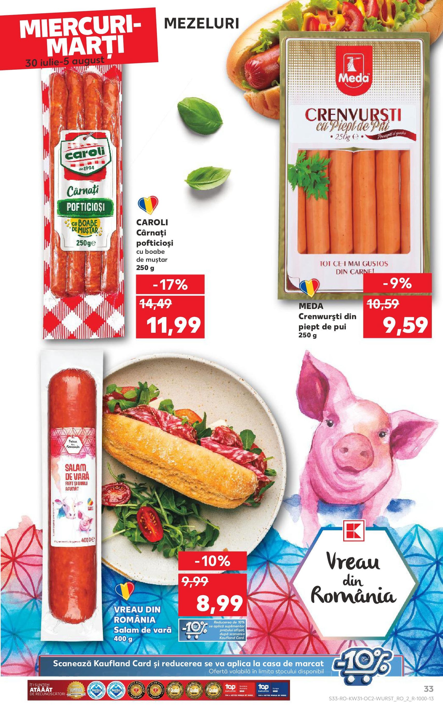 Catalog Kaufland - București - cataloage valabile începând cu 30.07.2025 pagina 33 din 68 Catalog Kaufland - București - cataloage valabile începând cu 30.07.2025 pagina 33 din 68