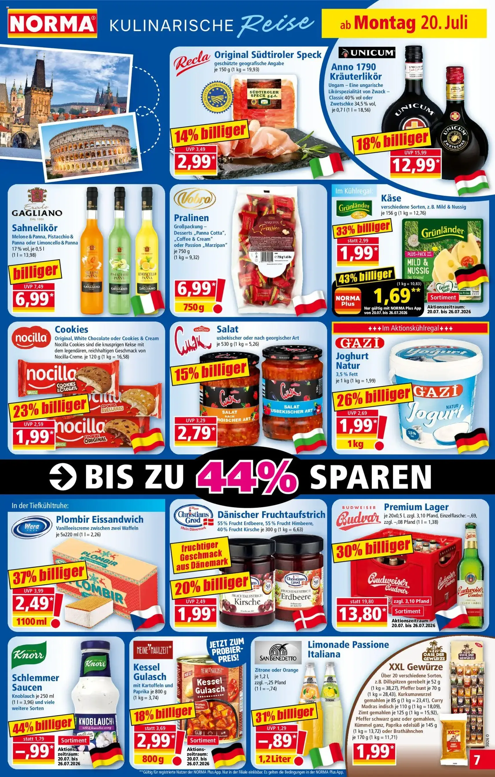 Norma Prospekt - Gültiger Prospekt ab 20.07.2026, Seite 7 von insgesamt 19