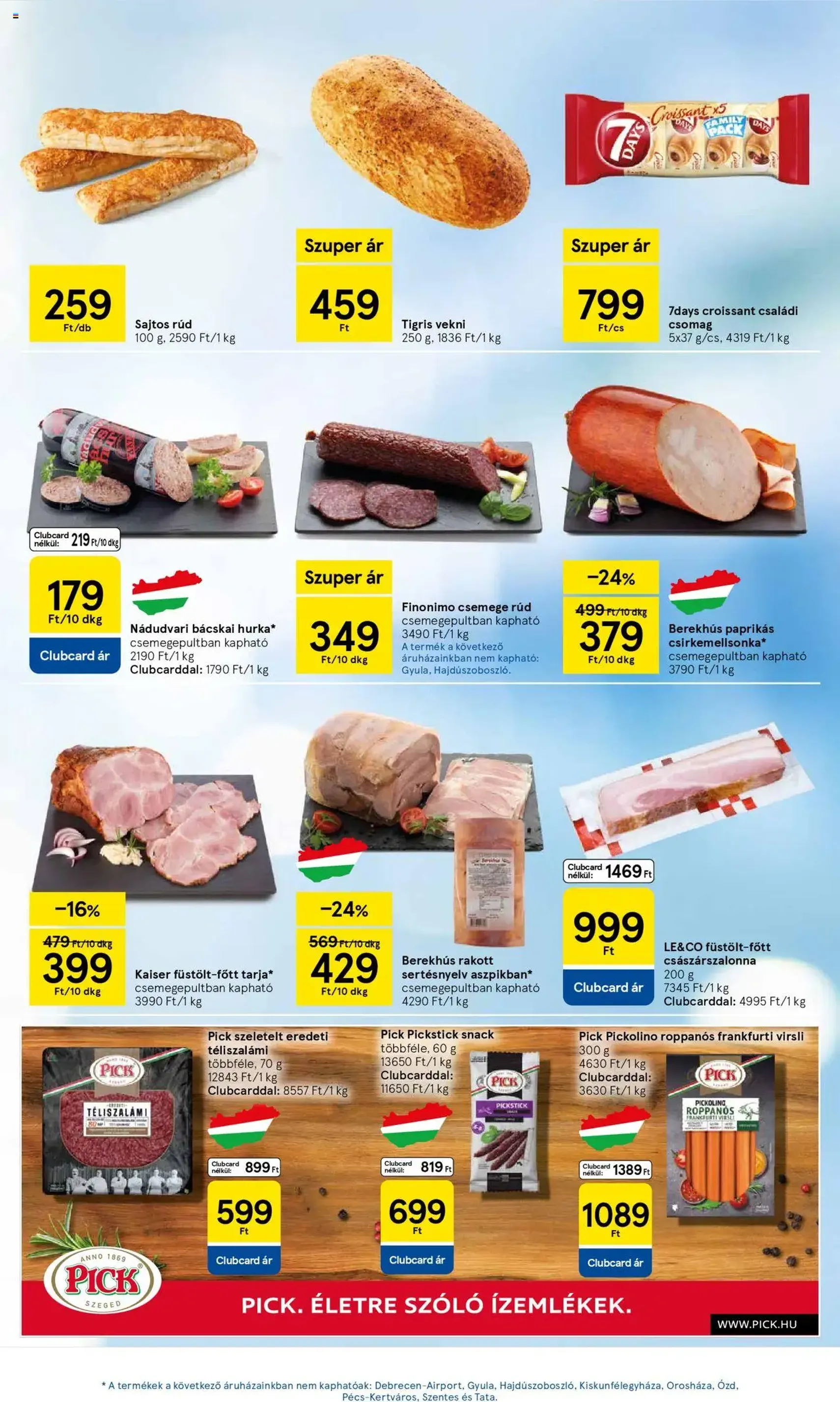 Tesco Hipermarket - Akciós újság - 2025.10.02. érvényes szórólap 17 oldal 32 oldalból Tesco Hipermarket - Akciós újság - 2025.10.02. érvényes szórólap 17 oldal 32 oldalból