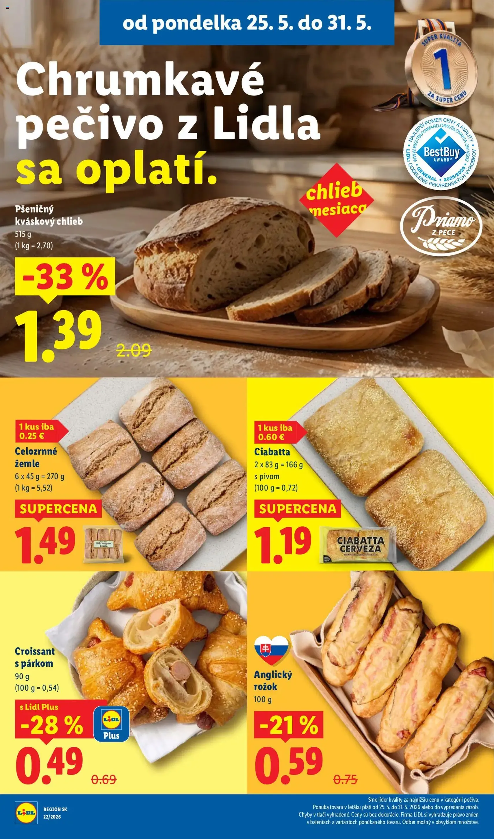 Lidl leták - platný leták od 25.05.2026 strana 12 z 109