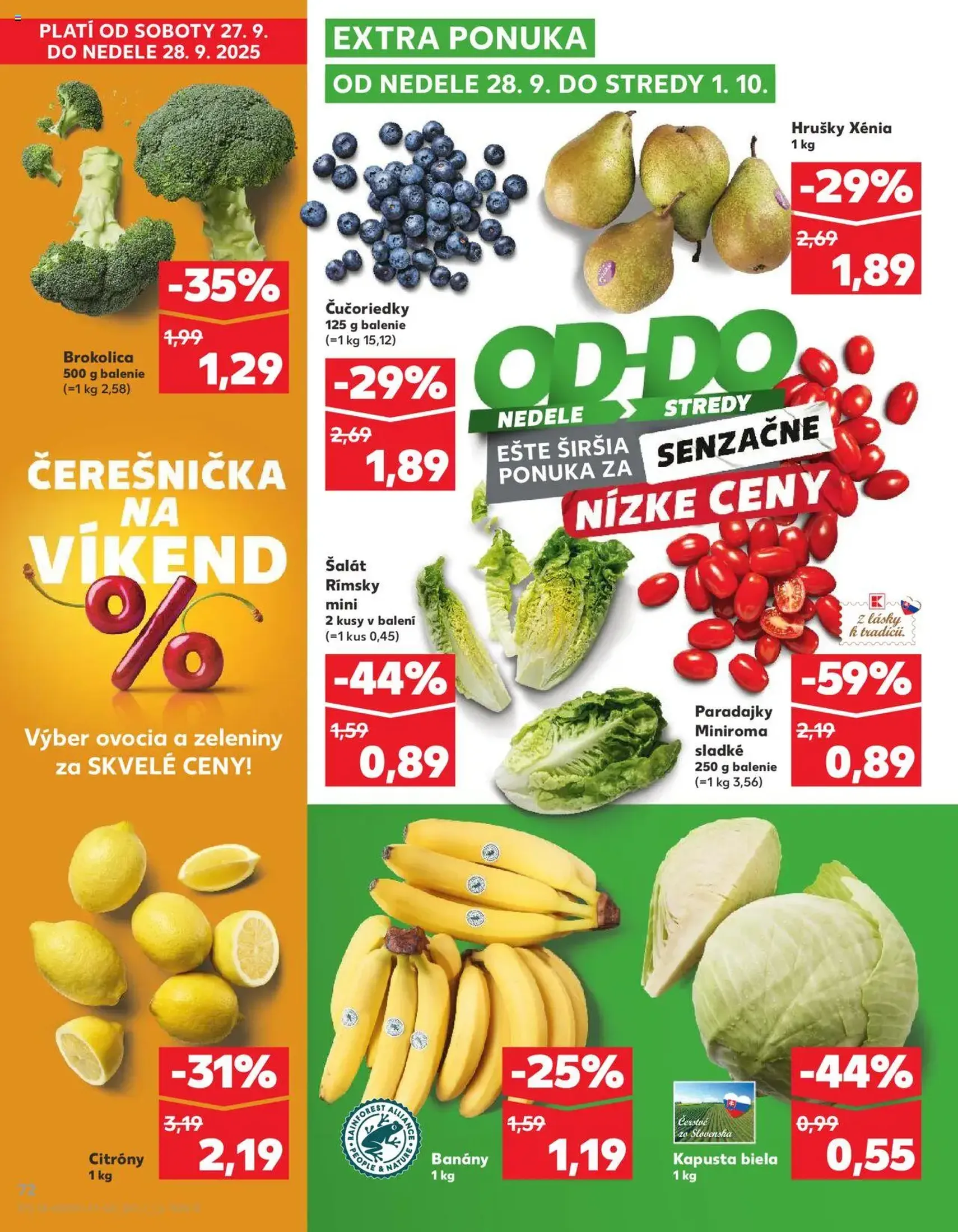 Kaufland SK Bratislava-Devínska Nová Ves - 2025.09.25. érvényes szórólap 72 oldal 78 oldalból
