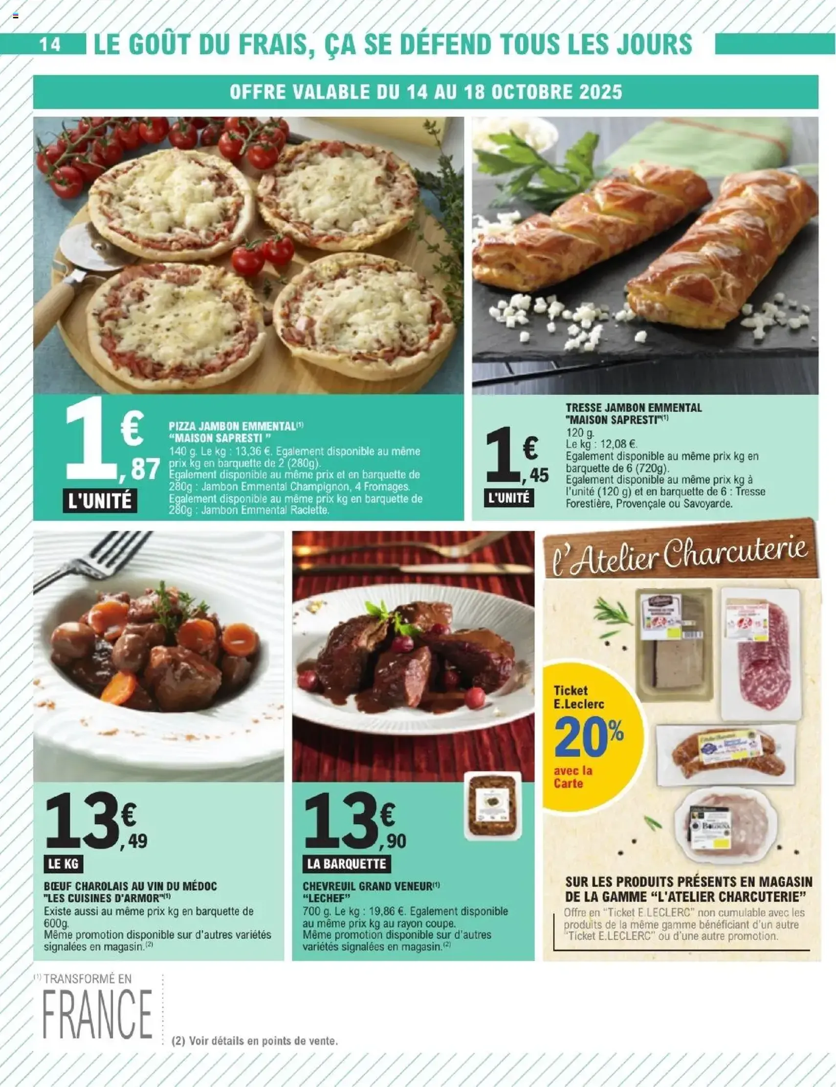 E.Leclerc catalogue semaine 42 - brochure valable à partir du 14/10/2025, page 14 sur 36